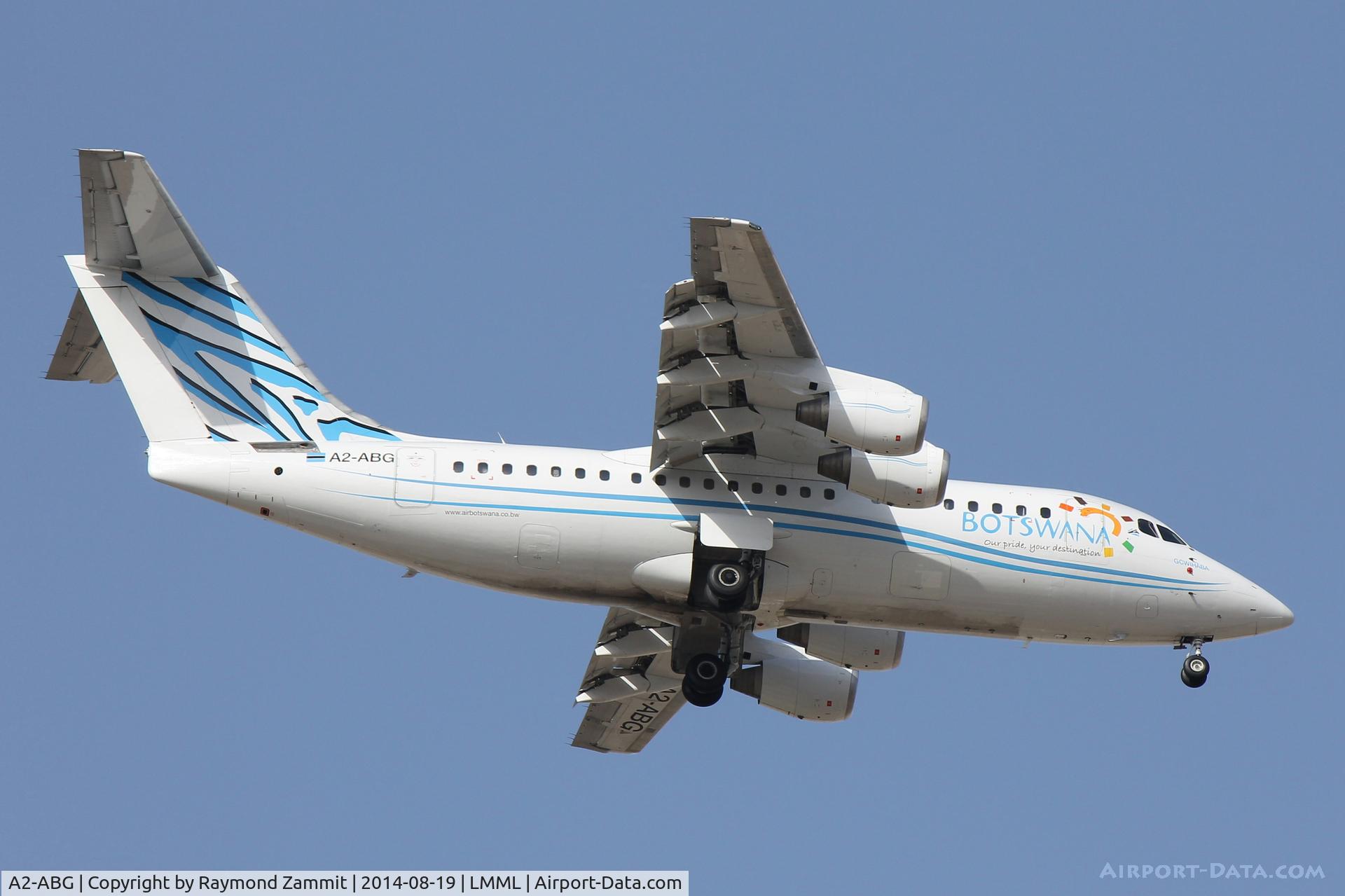 A2-ABG, 1997 British Aerospace Avro 146-RJ85 C/N E2303, RJ85 A2-ABG Air Botswana