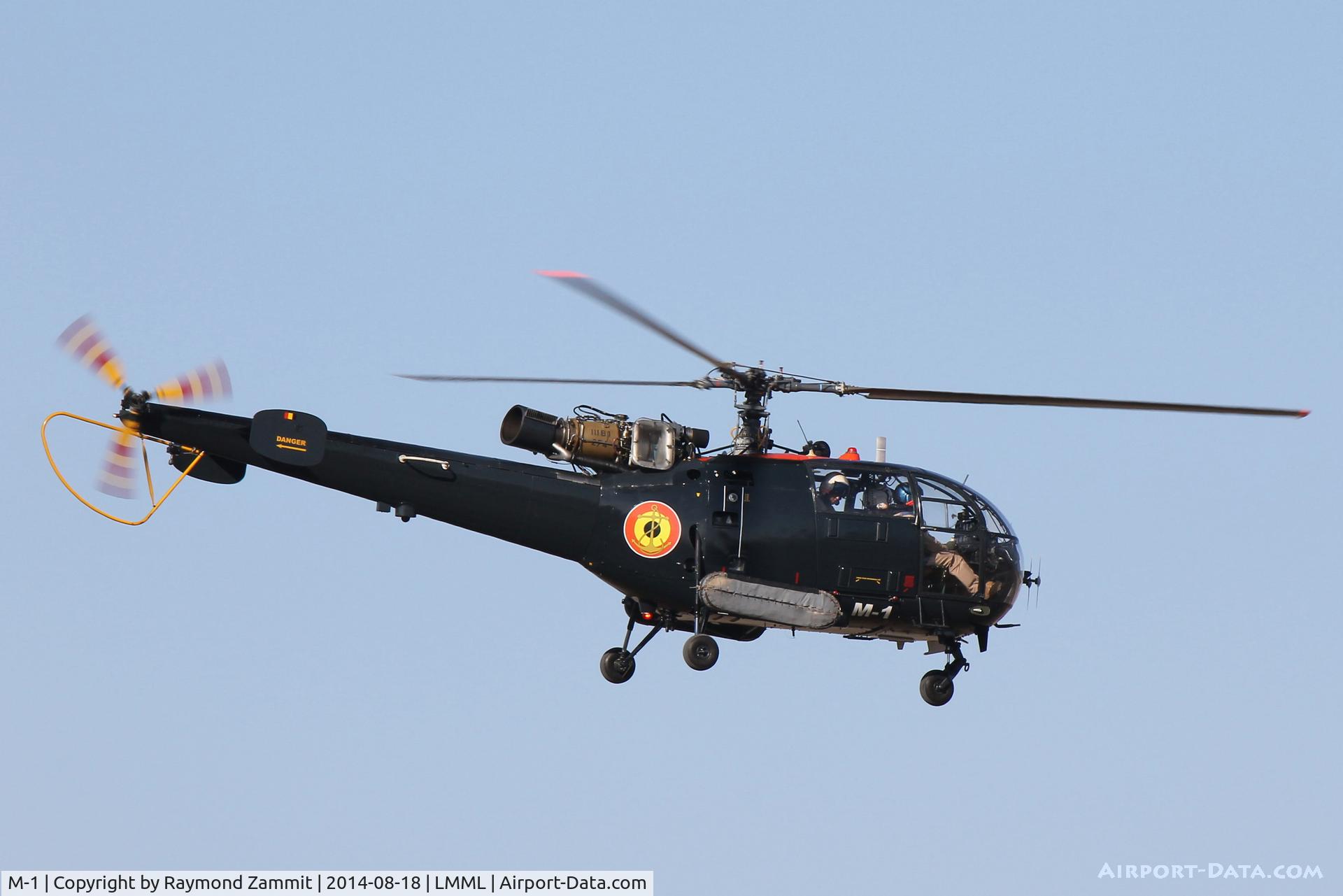 M-1, 1981 Sud Aviation SA-316B Alouette III C/N 1812, SA-316B AlouetteIII M-1 Belgian Air Component
