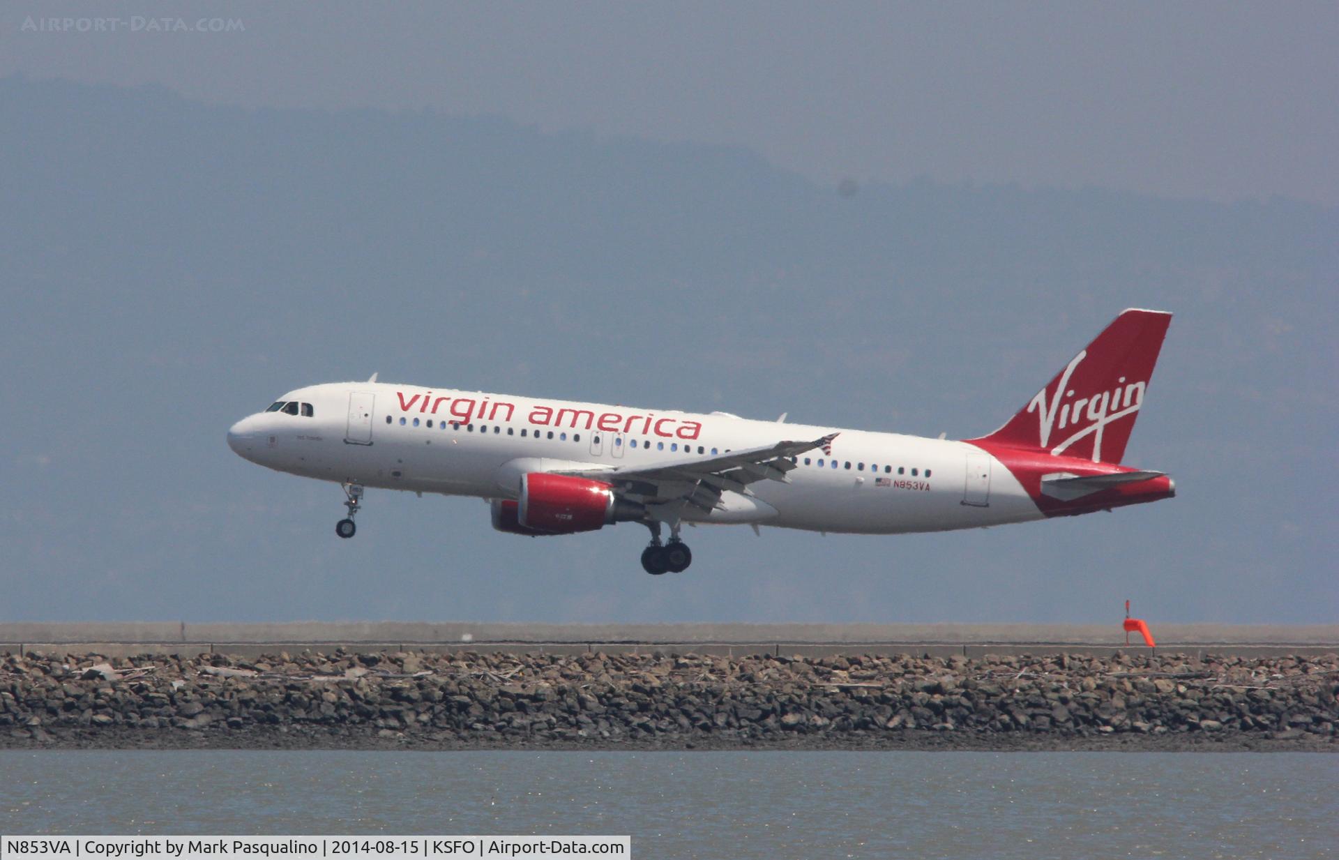 N853VA, 2012 Airbus A320-214 C/N 5034, Airbus A320