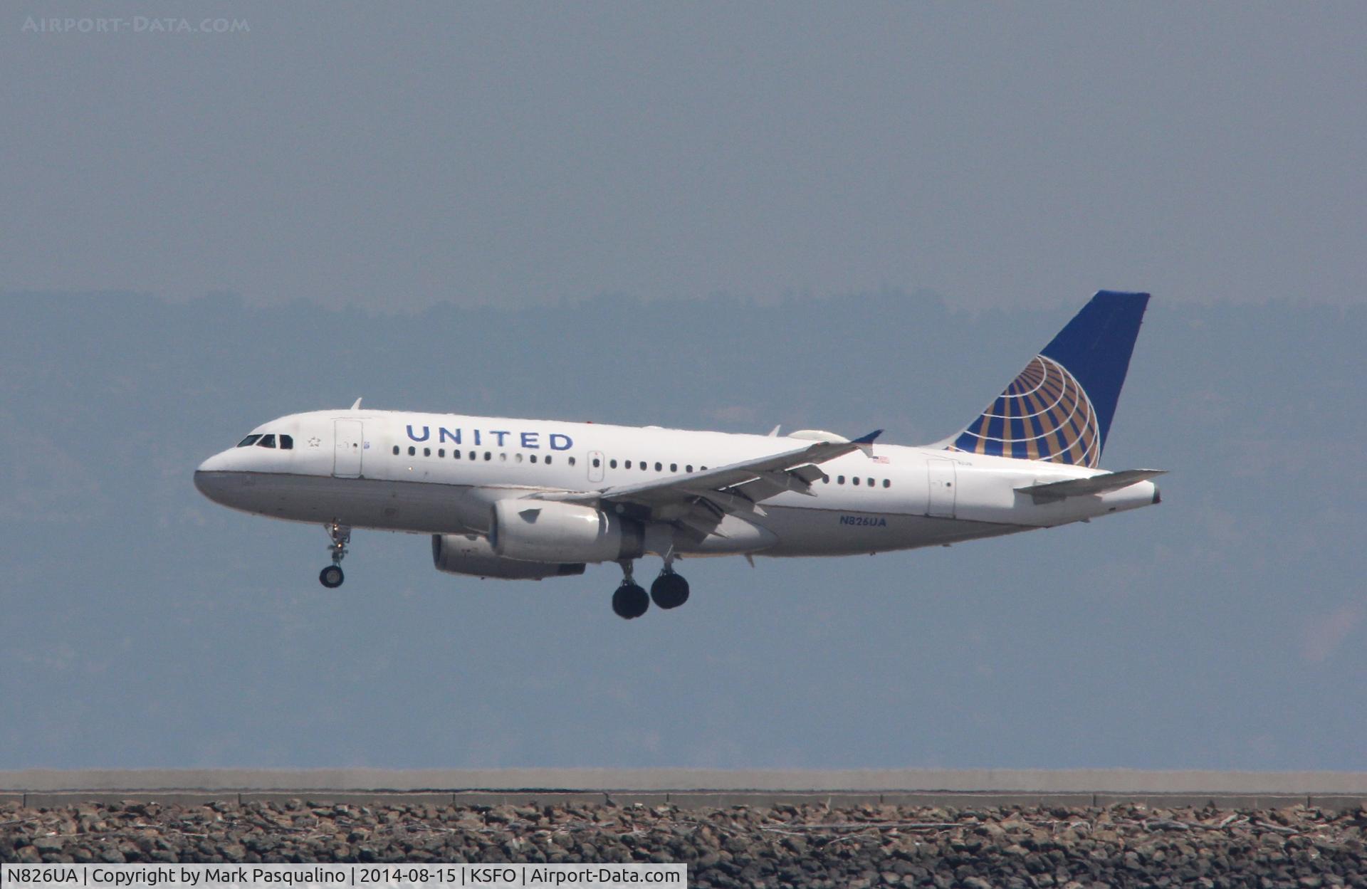 N826UA, 1999 Airbus A319-131 C/N 989, Airbus A319