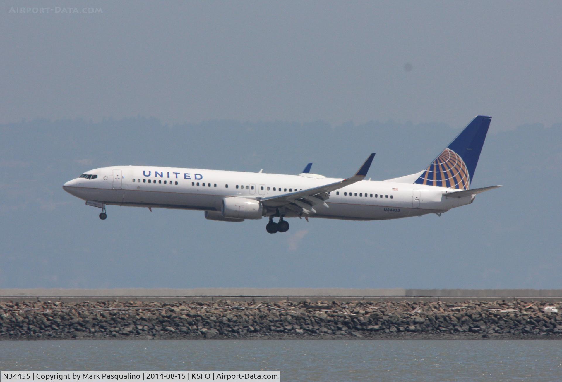 N34455, 2012 Boeing 737-924/ER C/N 41743, Boeing 737-900ER