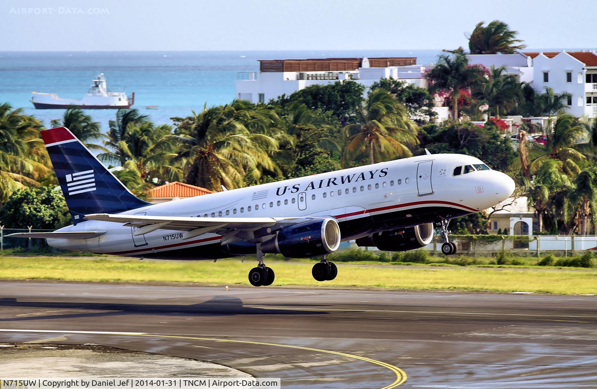 N715UW, 1999 Airbus A319-112 C/N 1051, N715UW