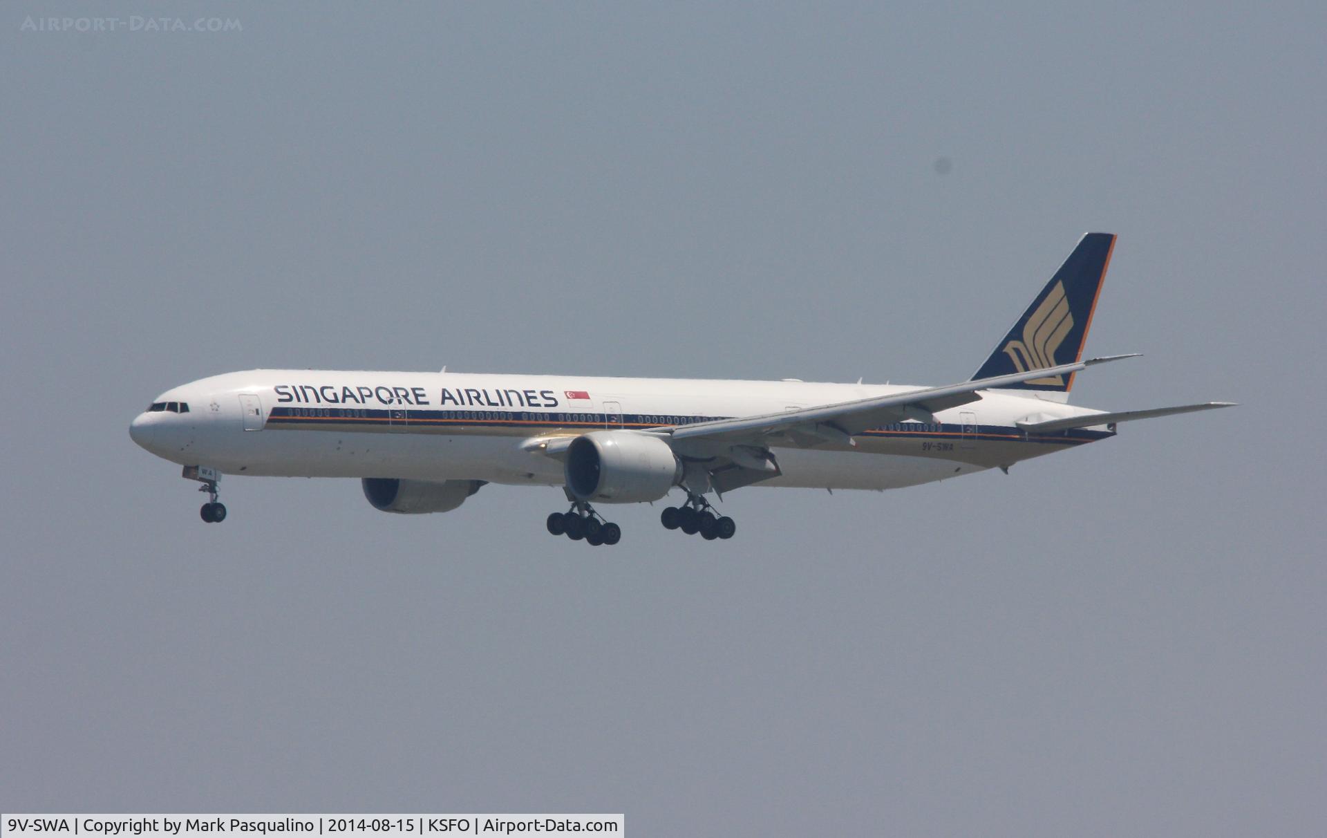 9V-SWA, 2006 Boeing 777-312/ER C/N 34568, Boeing 777-300ER