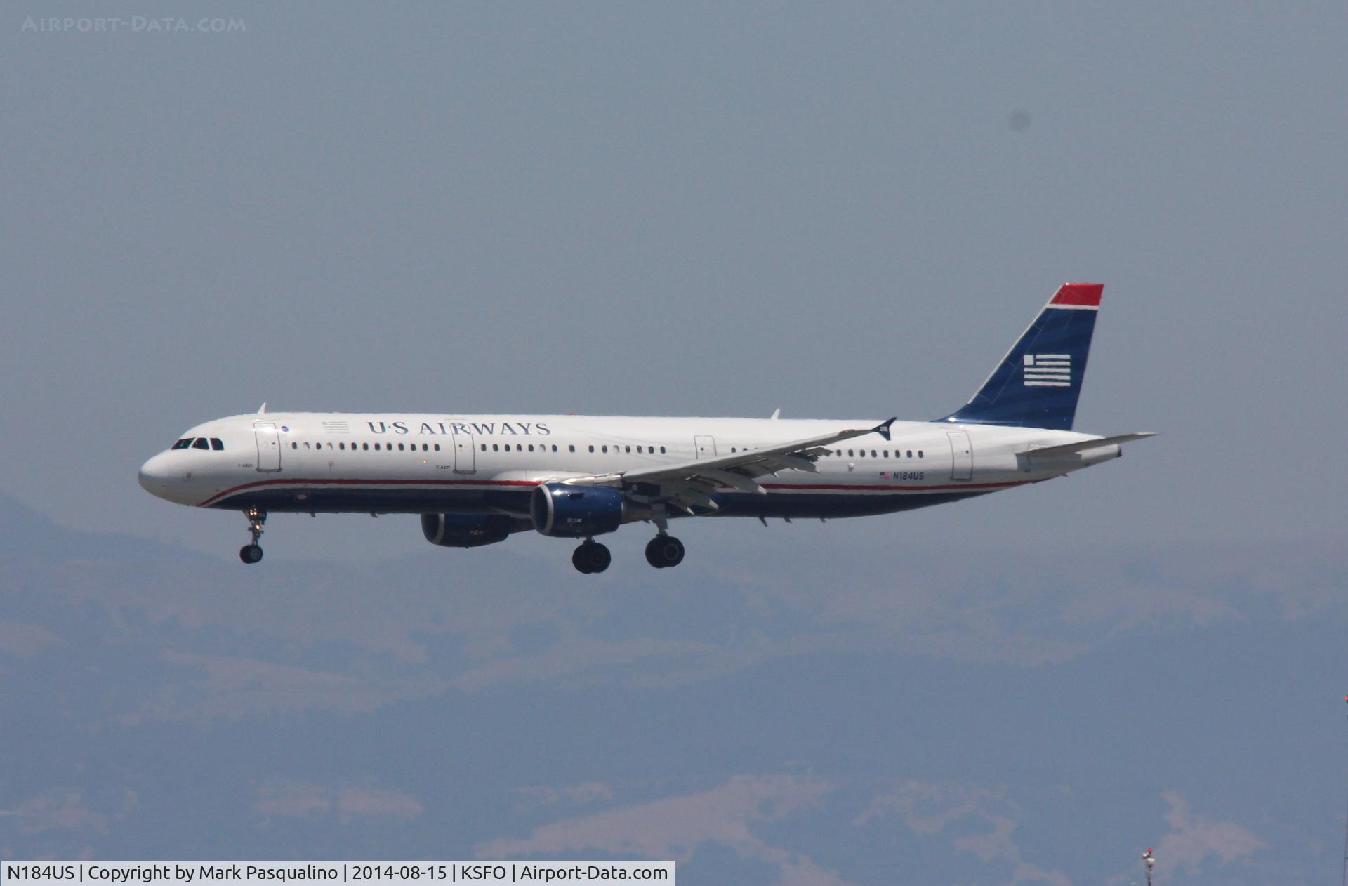 N184US, 2002 Airbus A321-211 C/N 1651, Airbus A321