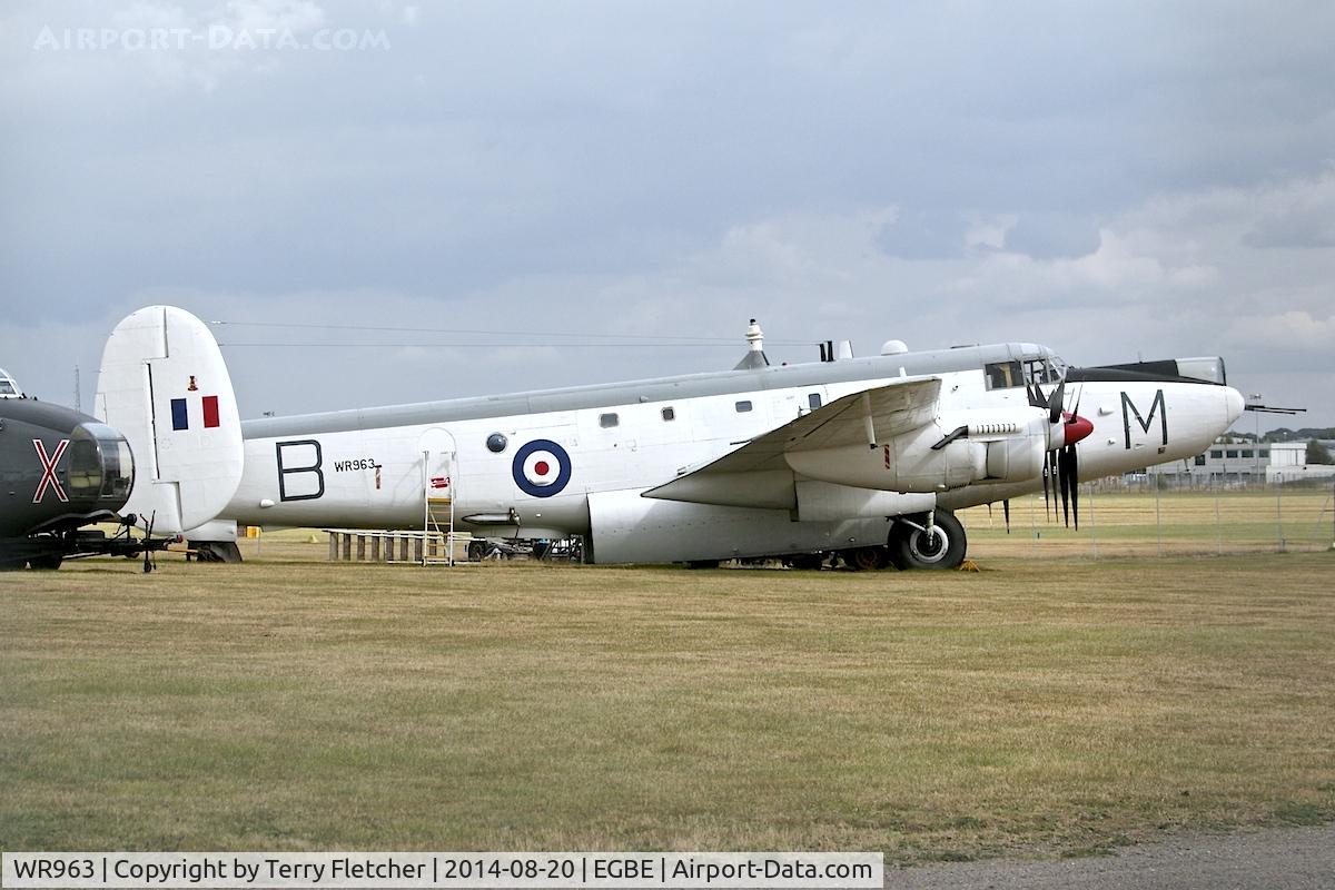 WR963, 1954 Avro 696 Shackleton AEW.2 C/N Not found WR963, At Airbase Museum at Coventry Airport