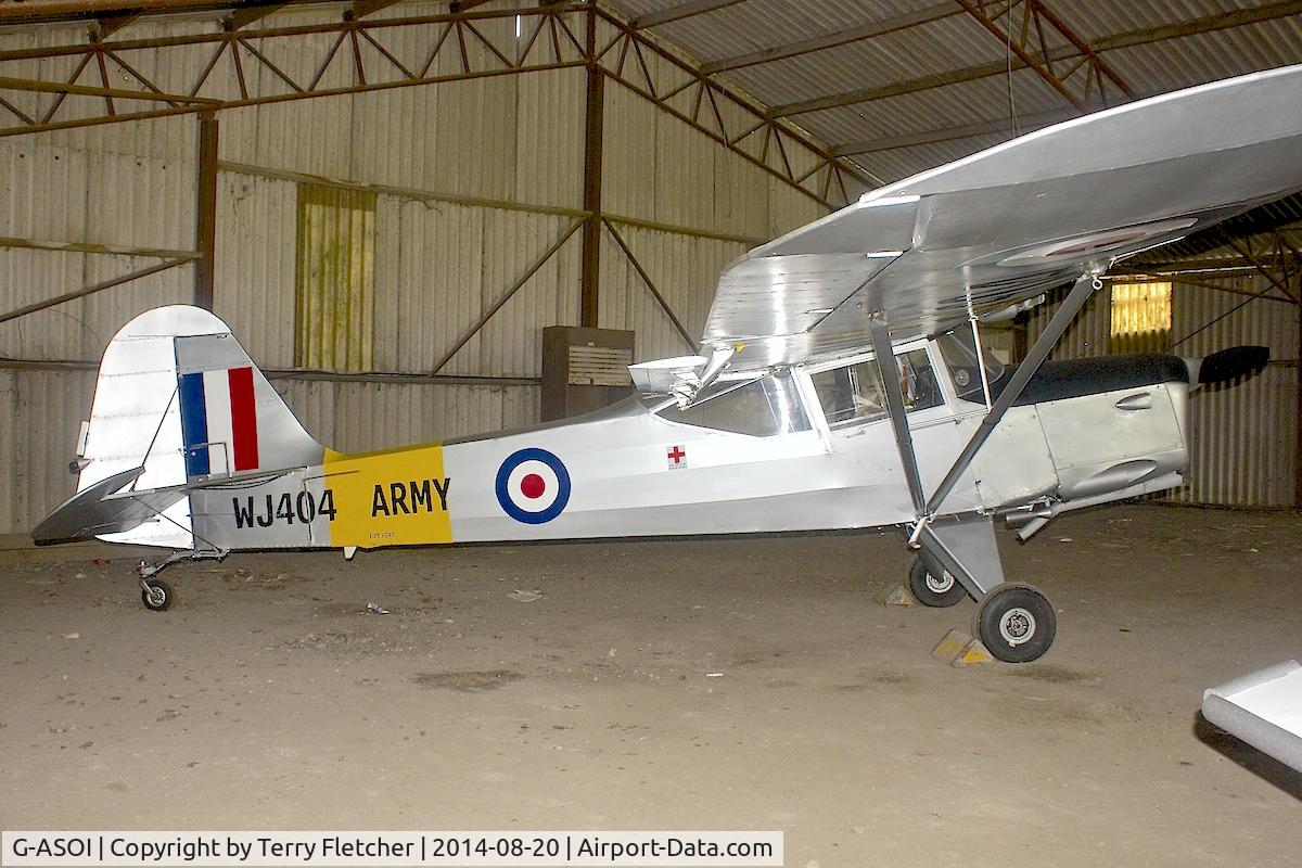 G-ASOI, 1964 Beagle A-61 Terrier 2 C/N B.627, At Bidford