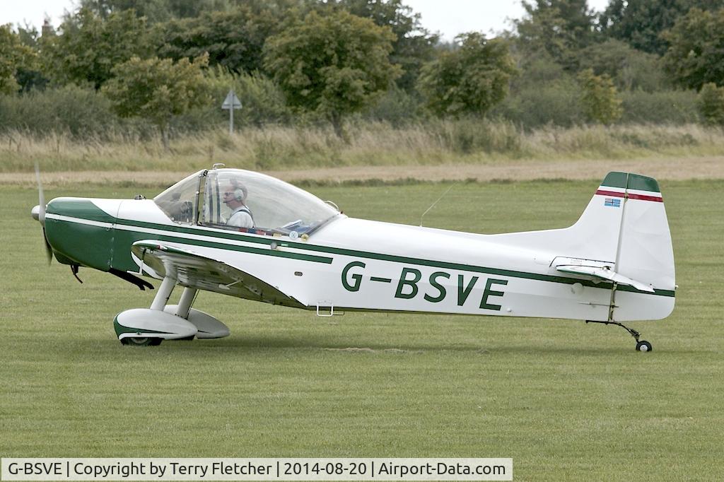 G-BSVE, 1962 Binder CP-301S Smaragd C/N 113, Visitor to the 2014 Midland Spirit Fly-In at Bidford Gliding Centre