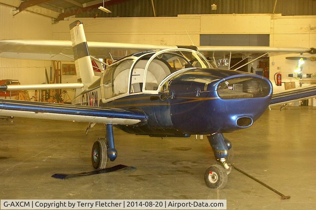 G-AXCM, 1969 Socata MS-880B Rallye Club C/N 1322, At Bidford