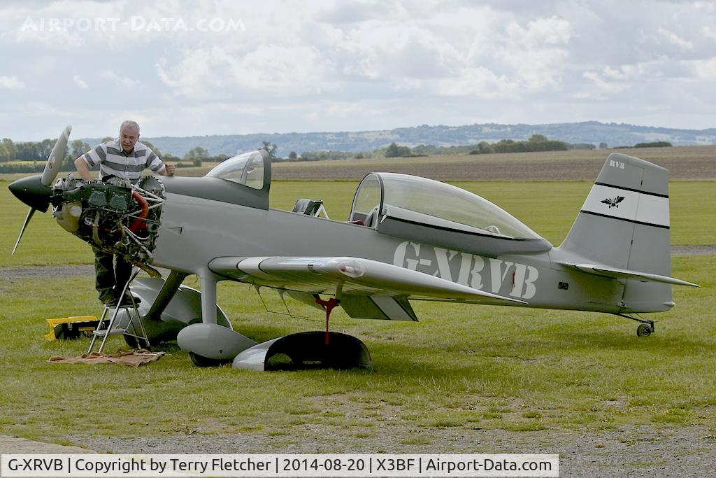 G-XRVB, 2008 Vans RV-8 C/N PFA 303-14190, At Bidford