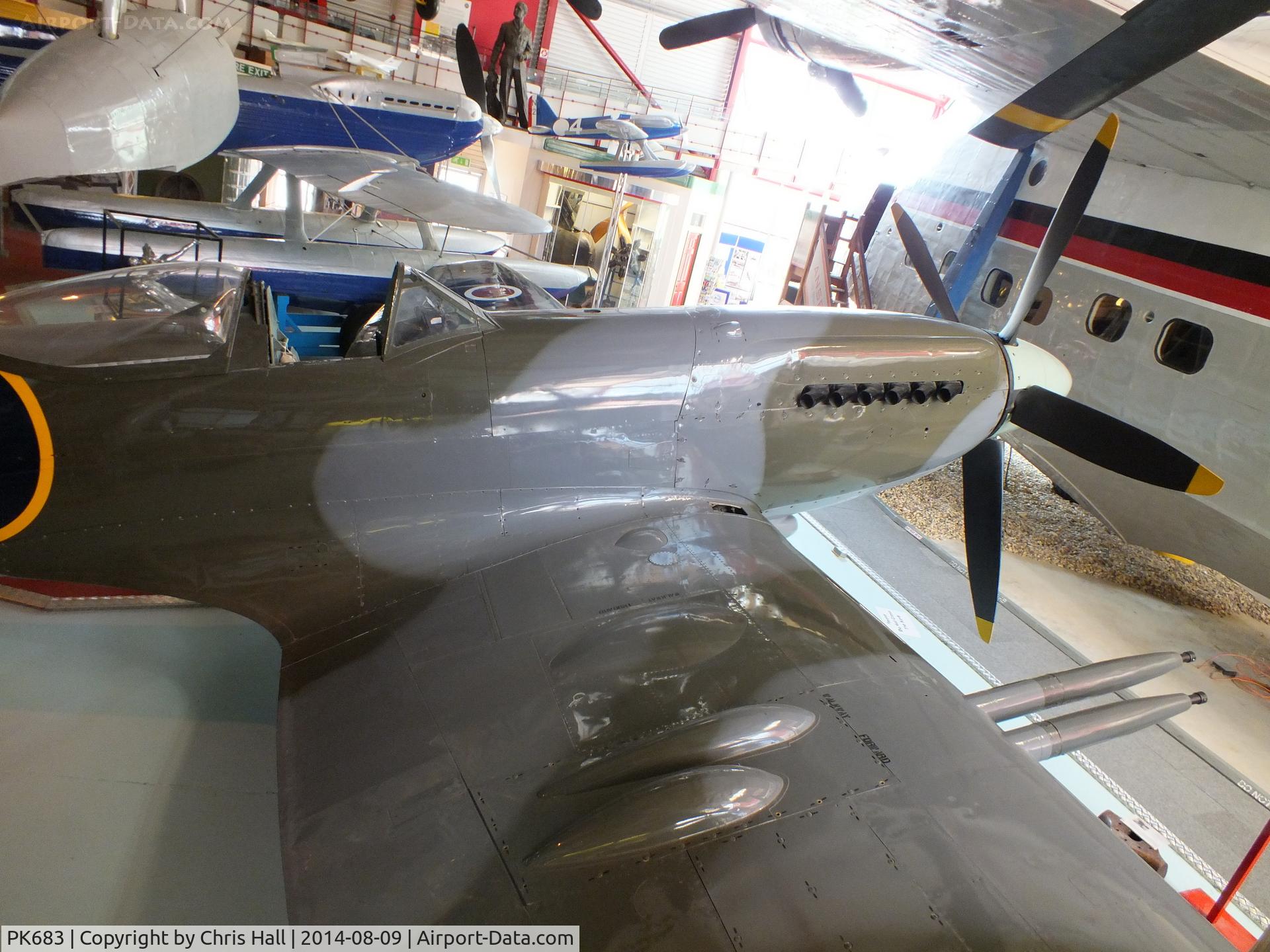 PK683, Supermarine 356 Spitfire F.24 C/N CBAF.236, Solent Sky Museum