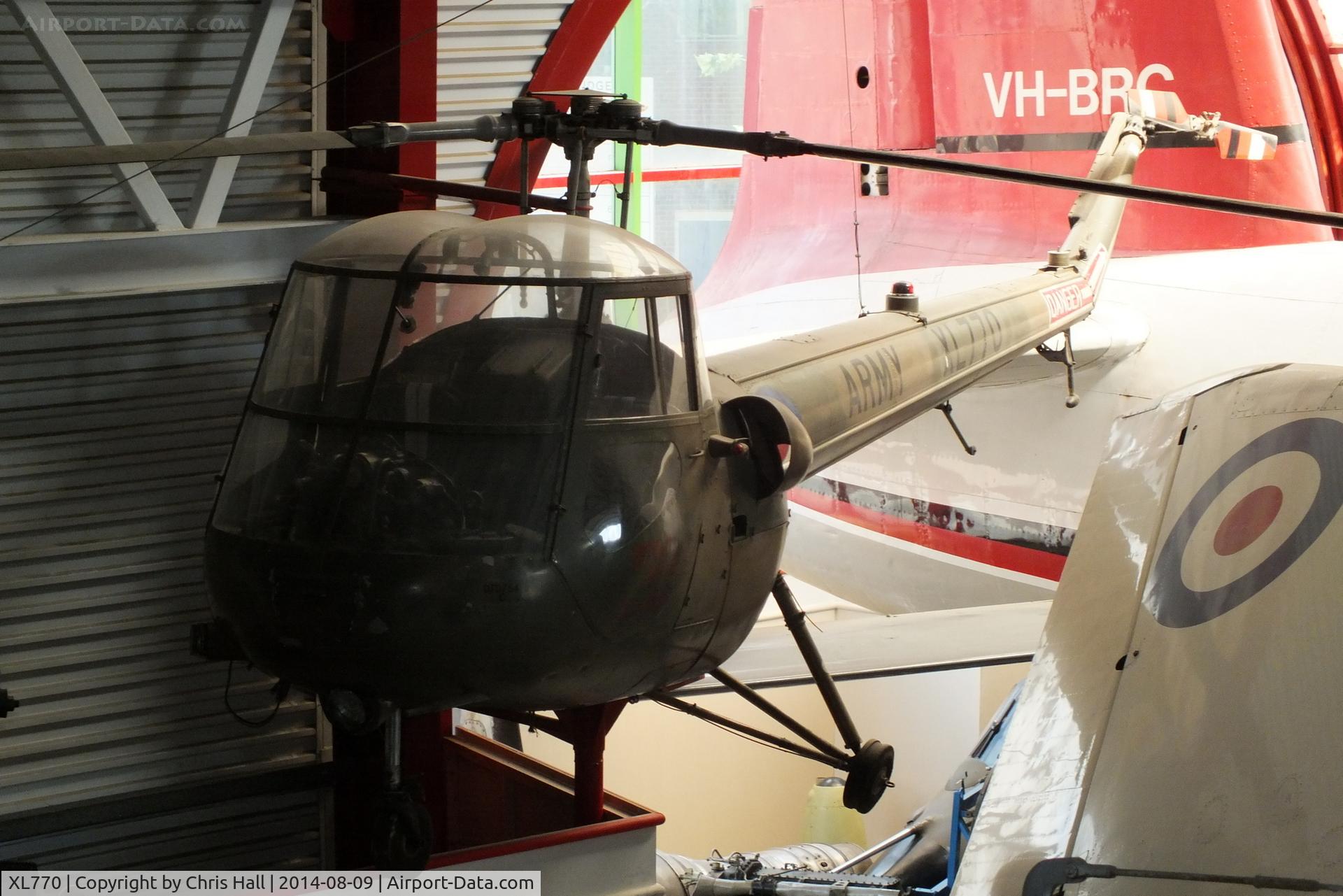 XL770, 1958 Saunders-Roe Skeeter AOP.12 C/N S2/5086, Solent Sky Museum