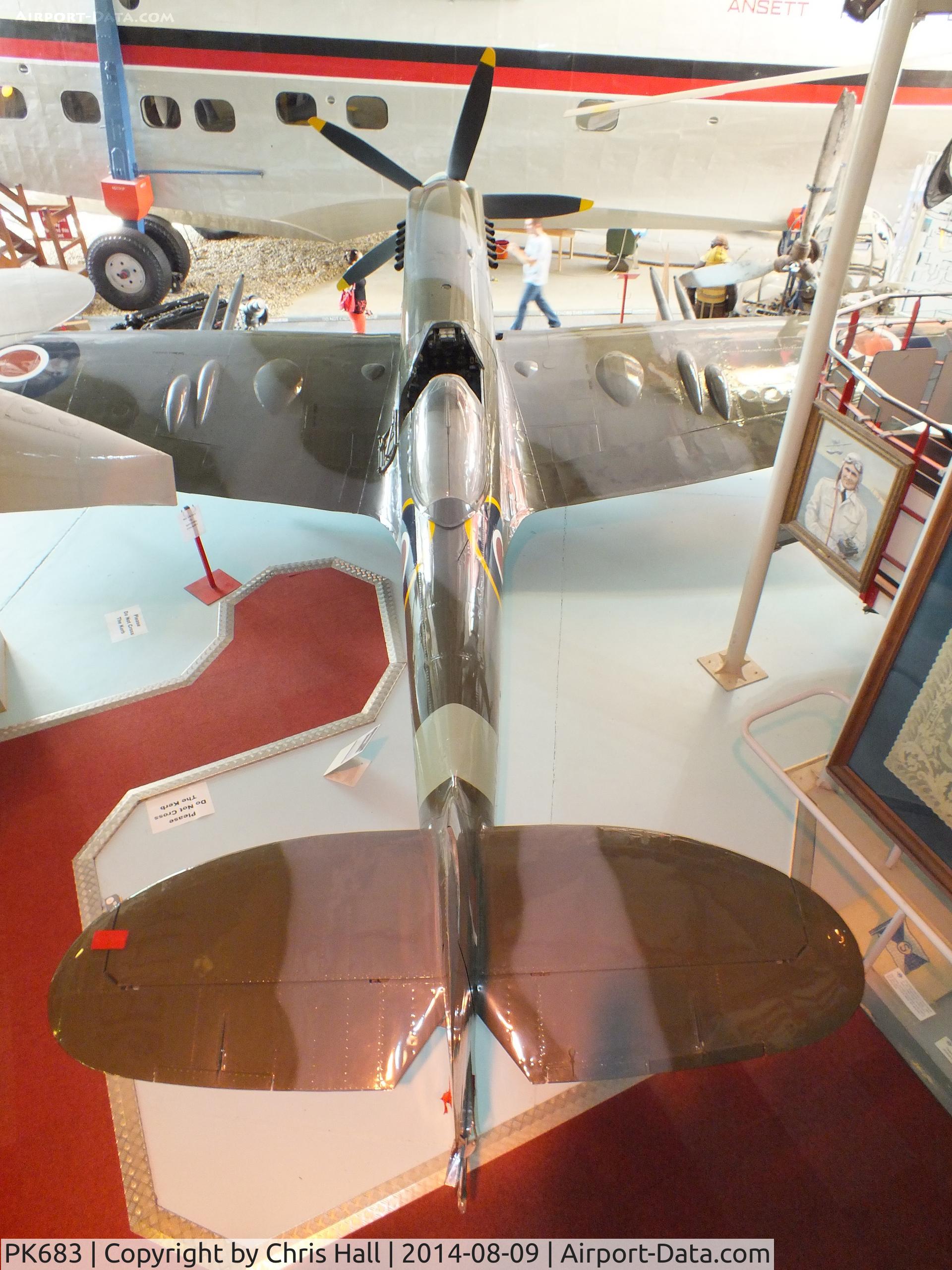 PK683, Supermarine 356 Spitfire F.24 C/N CBAF.236, Solent Sky Museum