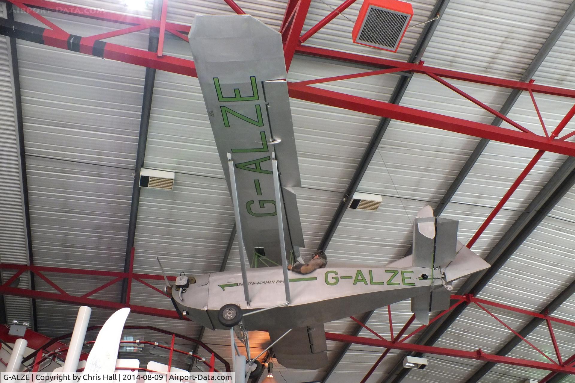 G-ALZE, 1951 Britten-Norman BN-1F Finibee C/N 1, Solent Sky Museum