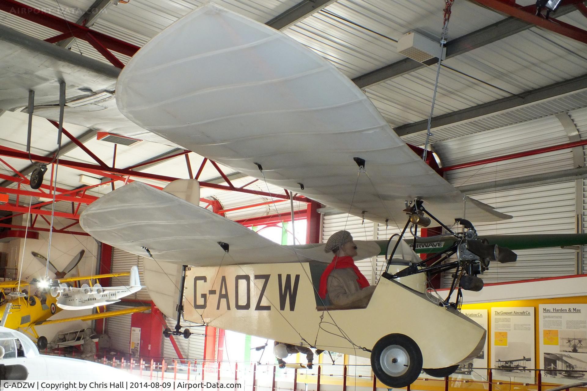 G-ADZW, Mignet HM.14 Pou-du-Ciel C/N Not found G-ADZW, Solent Sky Museum