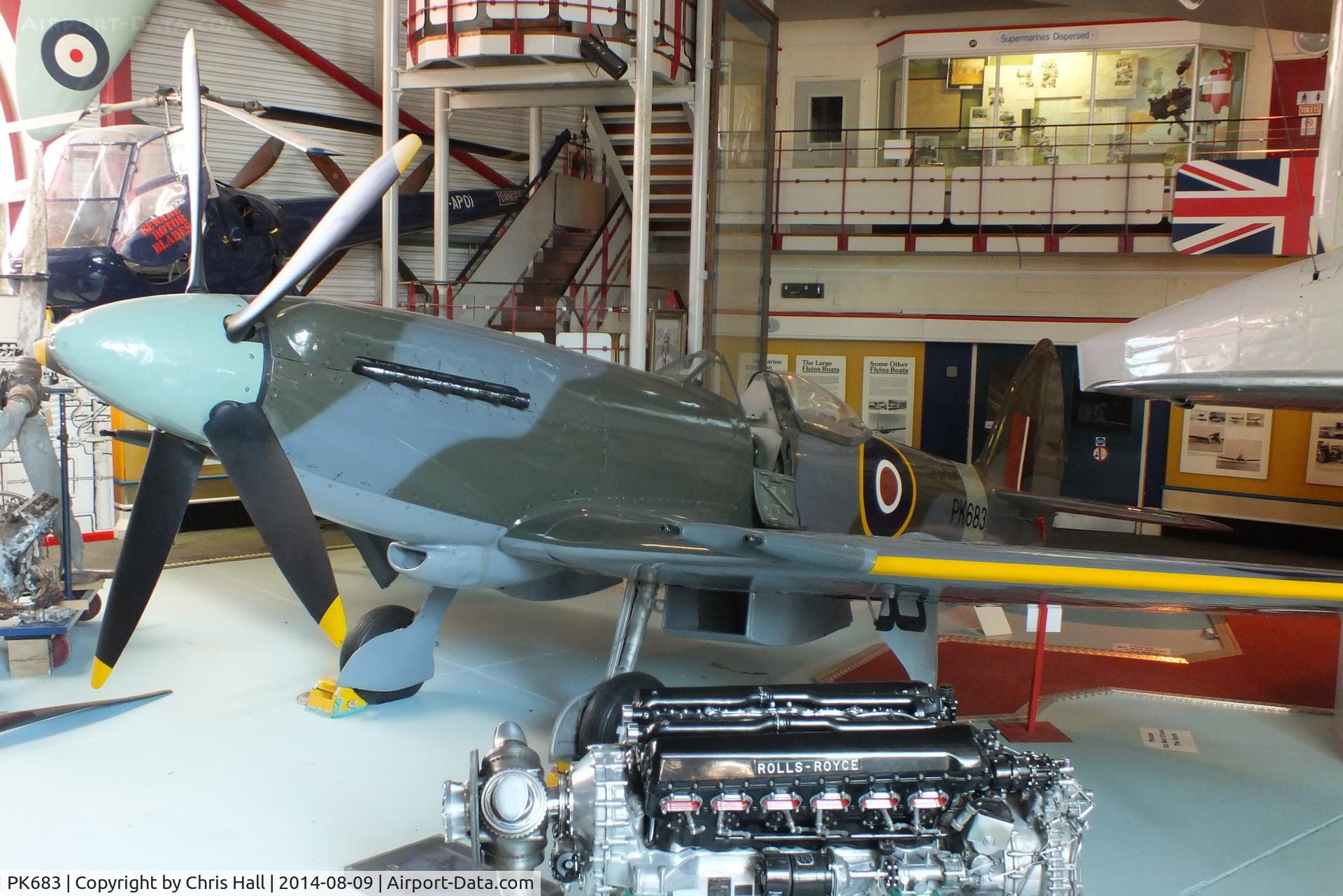 PK683, Supermarine 356 Spitfire F.24 C/N CBAF.236, Solent Sky Museum