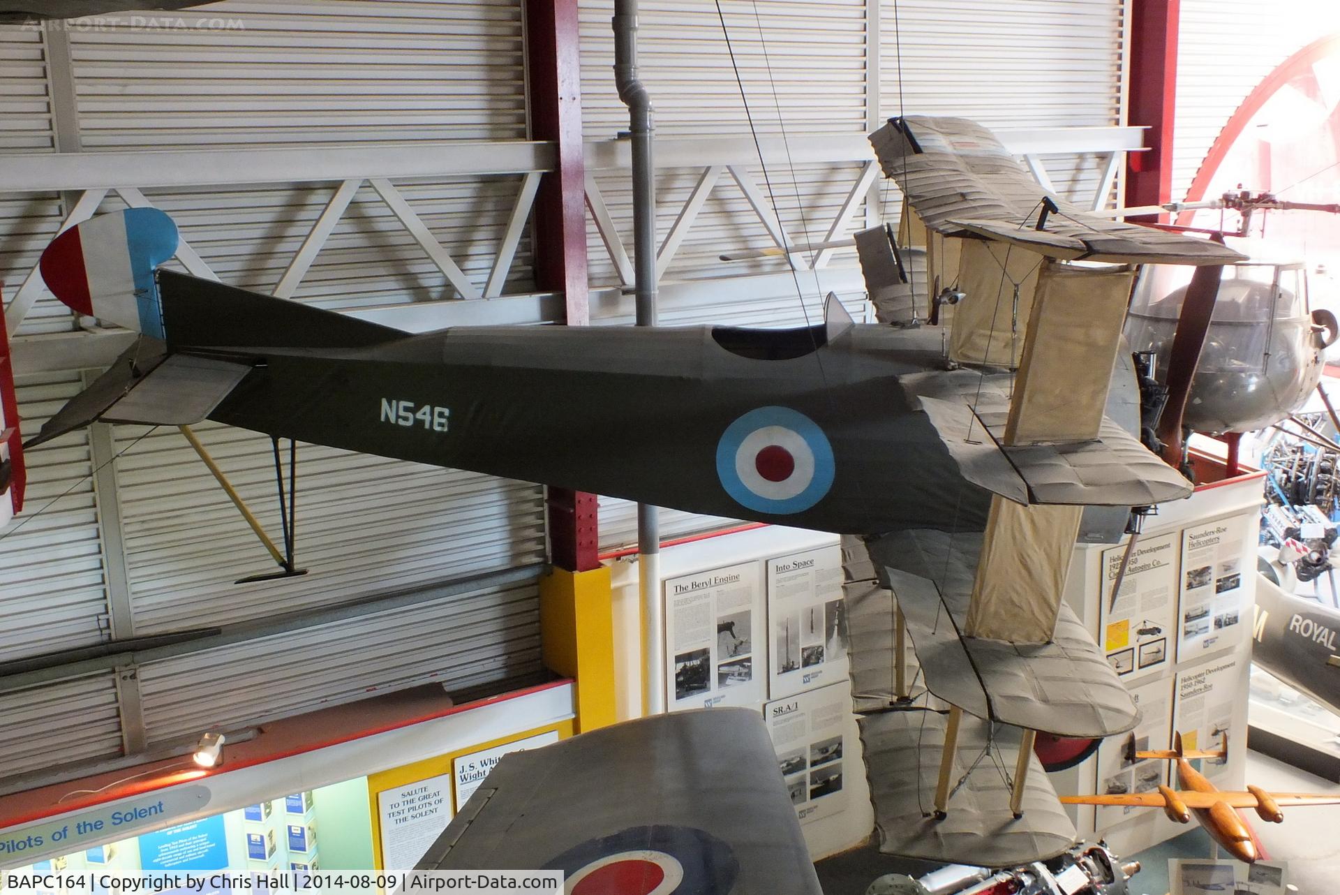 BAPC164, 1980 Wight Quadraplane Type I Replica C/N BAPC.164, Solent Sky Museum