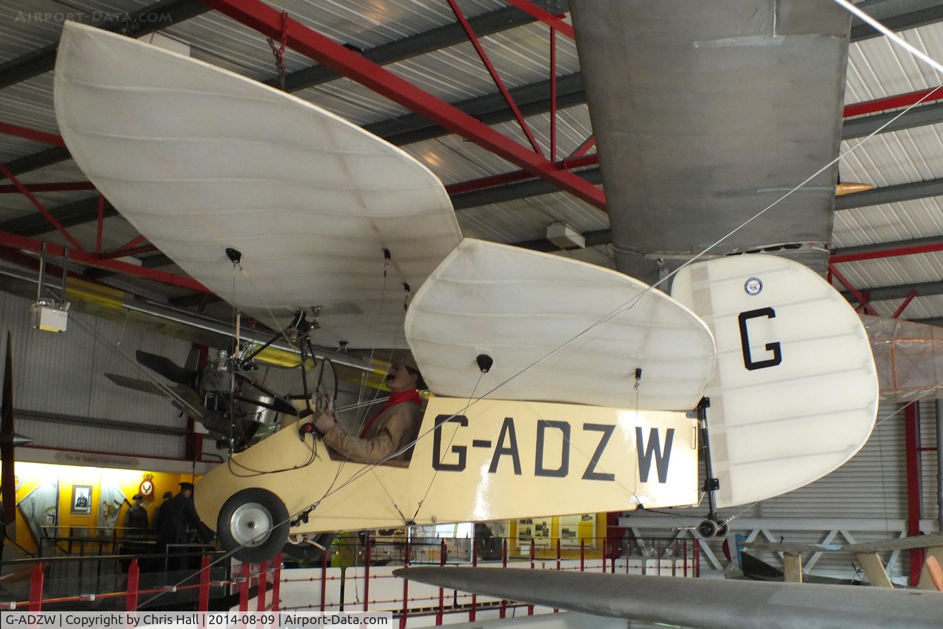 G-ADZW, Mignet HM.14 Pou-du-Ciel C/N Not found G-ADZW, Solent Sky Museum