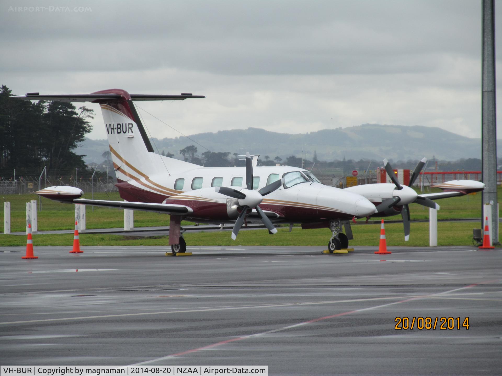 VH-BUR, 1984 Piper PA-42-1000 Cheyenne IV C/N 42-5527019, here again from Oz. very regular visitor