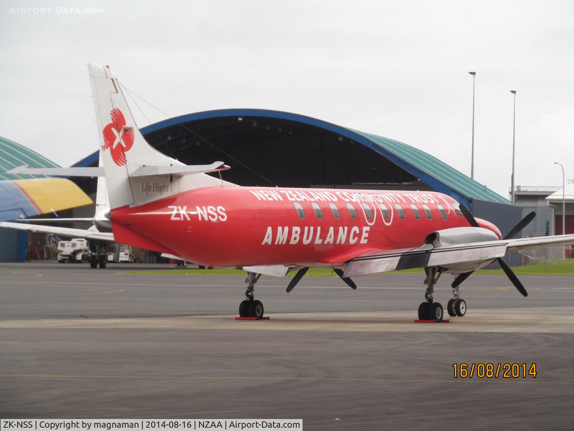ZK-NSS, Fairchild SA-227AC Metro III C/N AC692, at home base