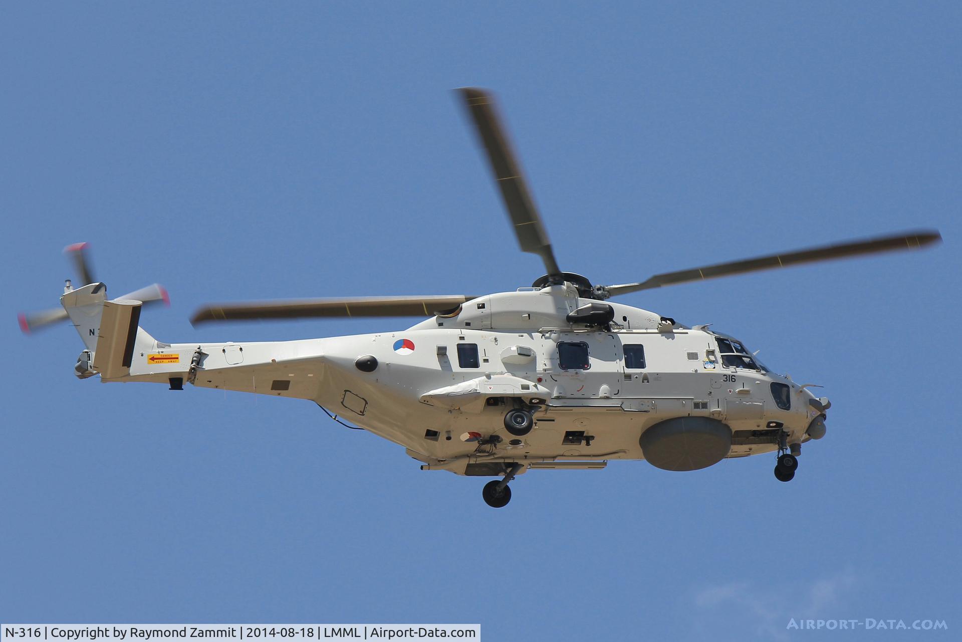 N-316, 2013 NHI NH-90 NFH Caiman C/N 1316, NH Industries NH90 N-316 of the Royal Netherlands Air Force