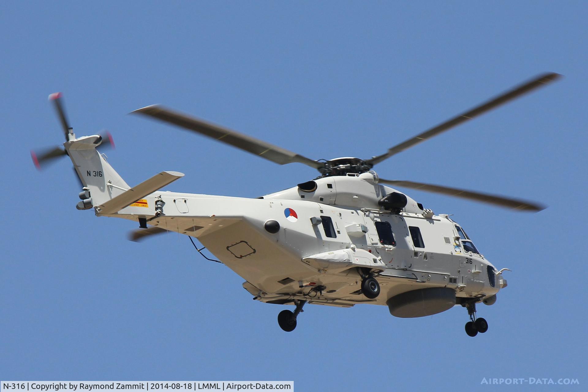 N-316, 2013 NHI NH-90 NFH Caiman C/N 1316, NH Industries NH90 N-316 of the Royal Netherlands Air Force