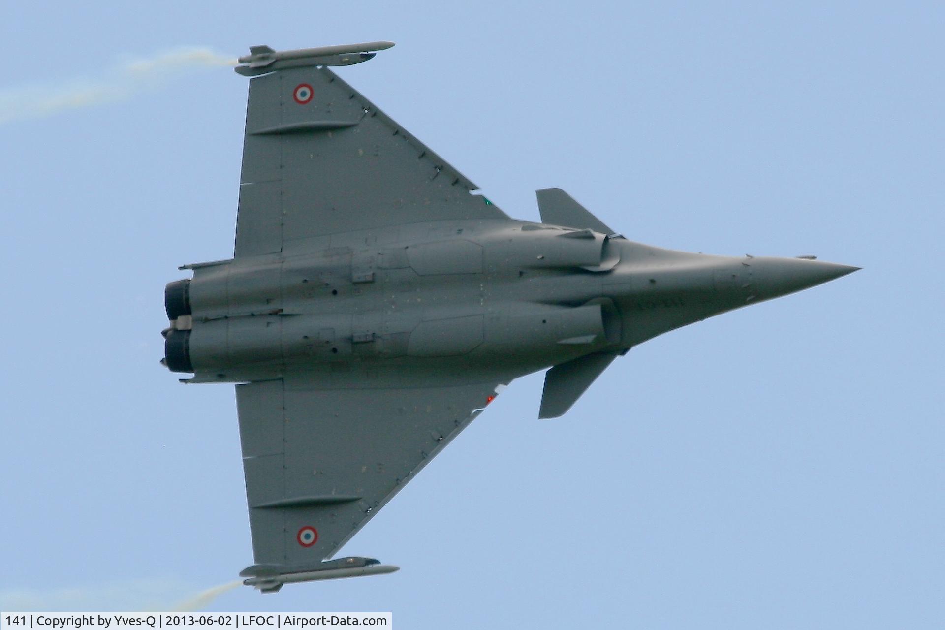 141, Dassault Rafale C C/N 141, French Air Force Dassault Rafale C (113-GT), Solo Display, Châteaudun Air Base 279 (LFOC) Open day 2013