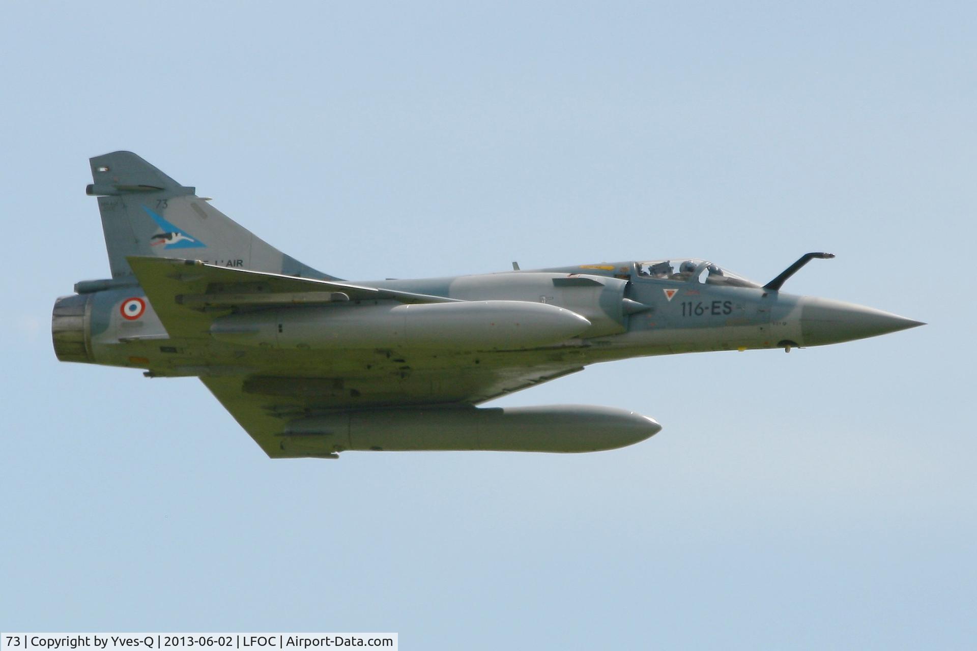 73, Dassault Mirage 2000-5F C/N 311, Dassault Mirage 2000-5F, Solo display, Châteaudun Air Base 279 (LFOC) open day 2013
