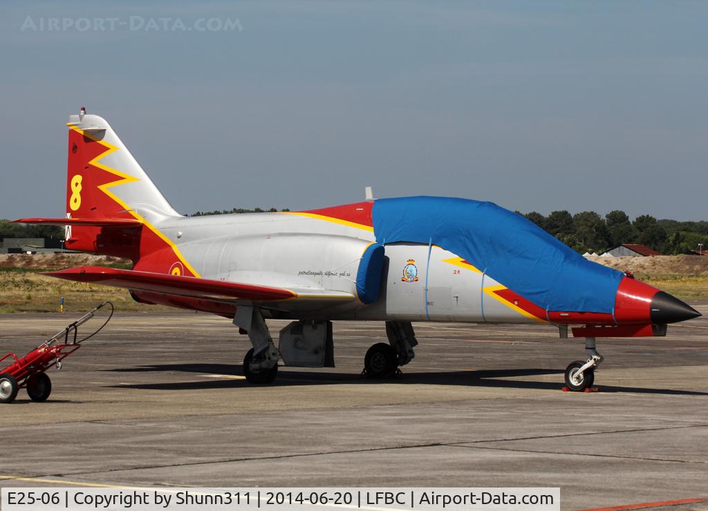 E25-06, CASA C-101EB Aviojet C/N EB01-06-006, Participant of the Cazaux AFB Spotterday 2014