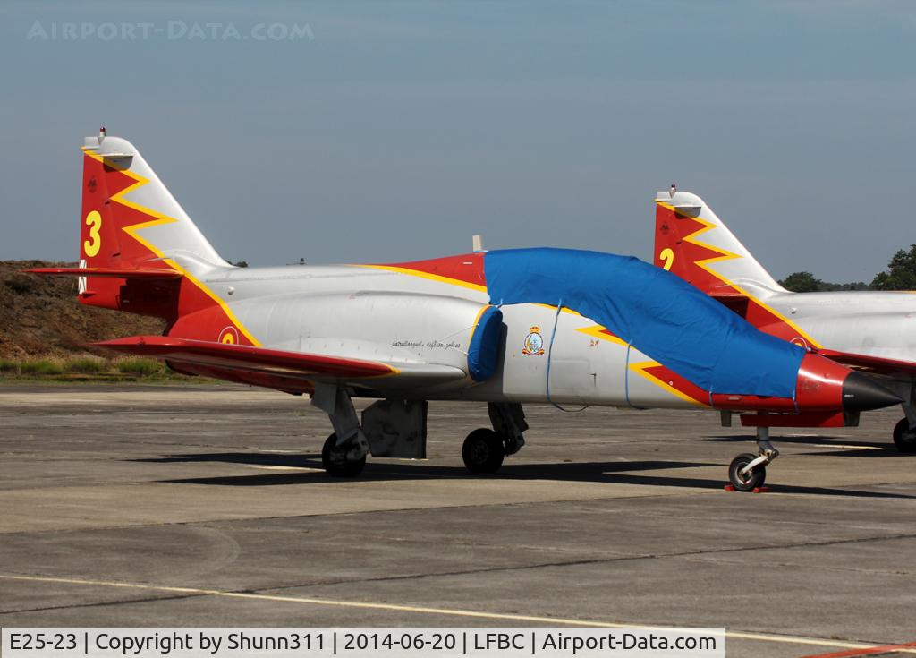 E25-23, CASA C-101EB Aviojet C/N EB01-23-023, Participant of the Cazaux AFB Spotterday 2014