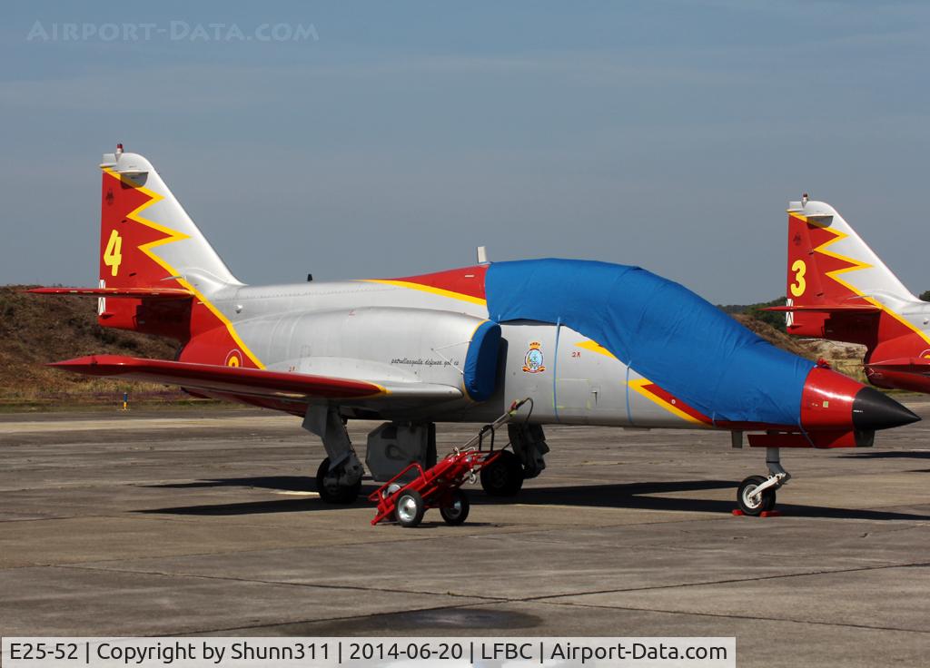 E25-52, CASA C-101EB Aviojet C/N EB01-52-053, Participant of the Cazaux AFB Spotterday 2014