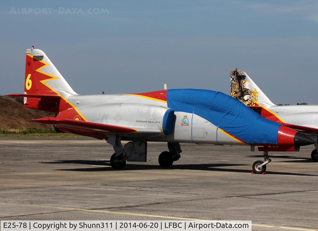 E25-78, CASA C-101EB Aviojet C/N EB01-78-086, Participant of the Cazaux AFB Spotterday 2014