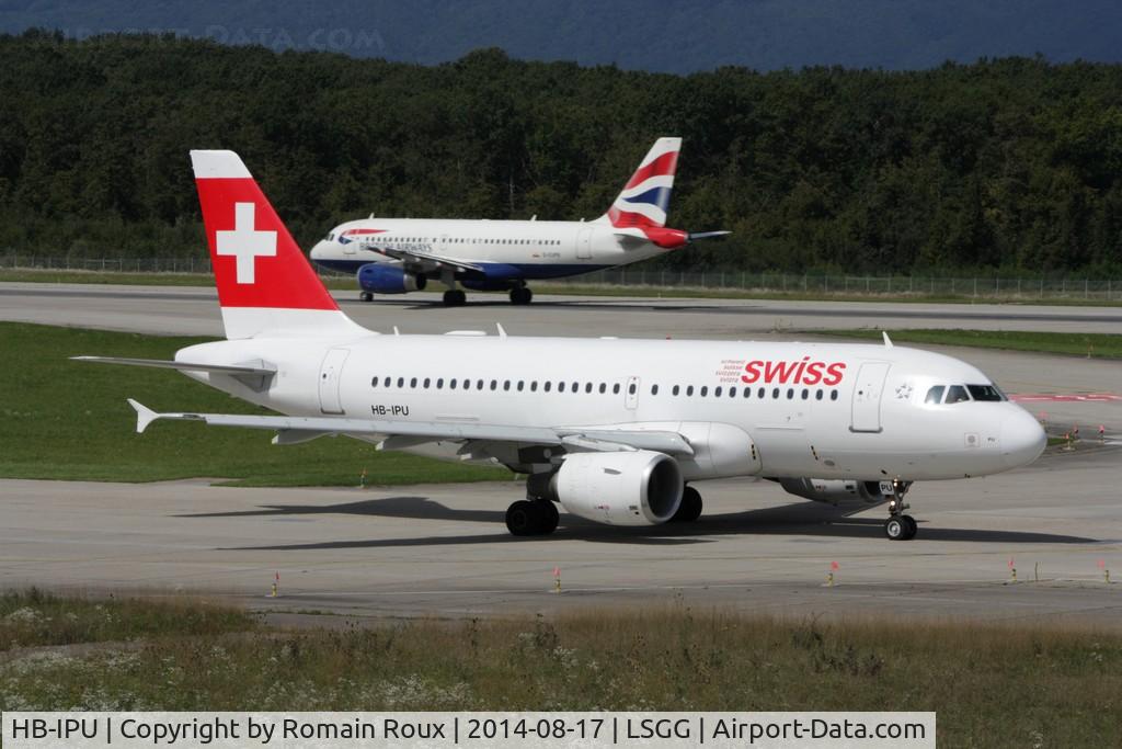 HB-IPU, 1997 Airbus A319-112 C/N 713, Taxiing