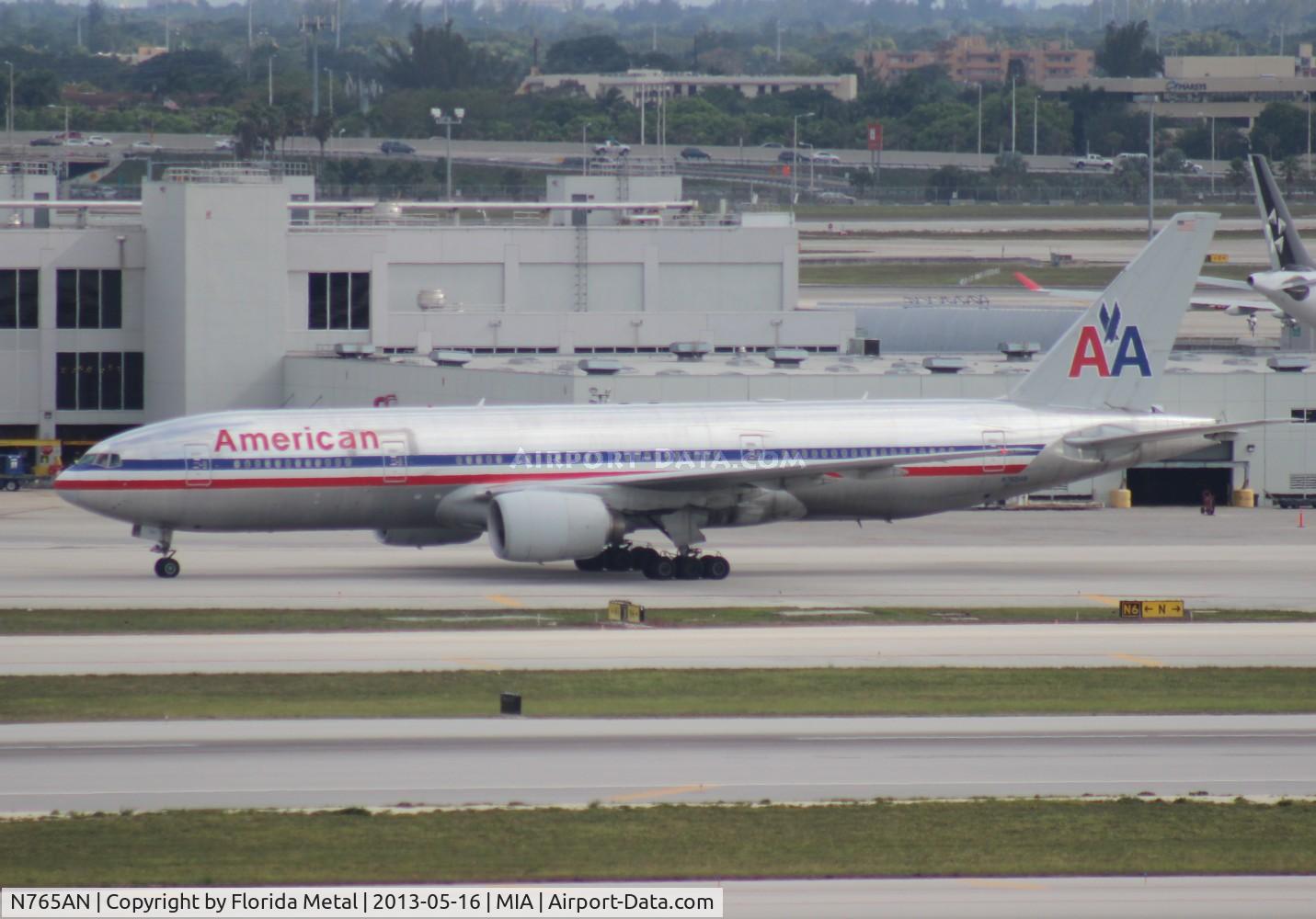 N765AN, 2003 Boeing 777-223 C/N 32879, American 777-200