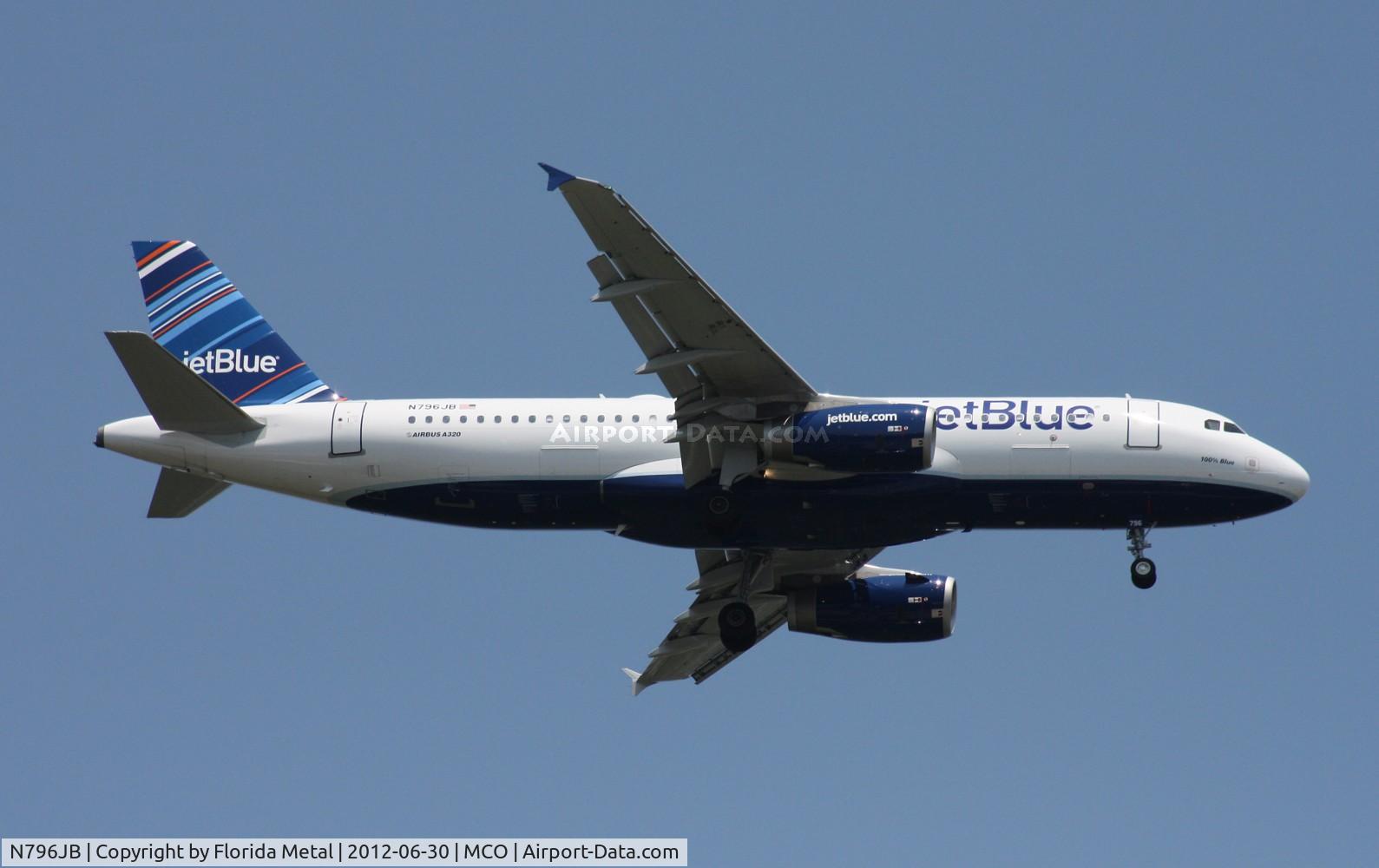 N796JB, 2012 Airbus A320-232 C/N 5060, Jet Blue A320