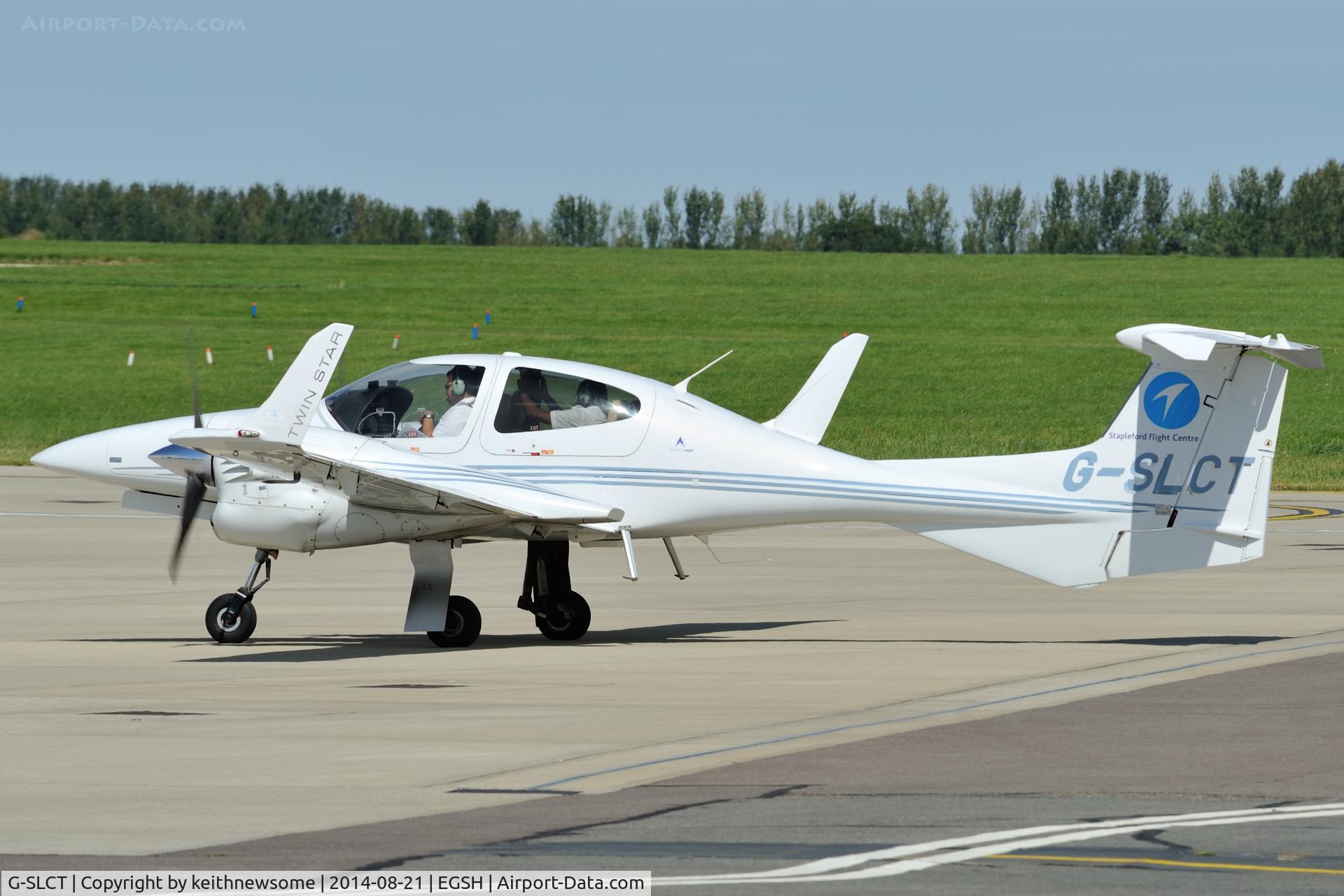 G-SLCT, 2005 Diamond DA-42 Twin Star C/N 42.031, Midday Visitor.