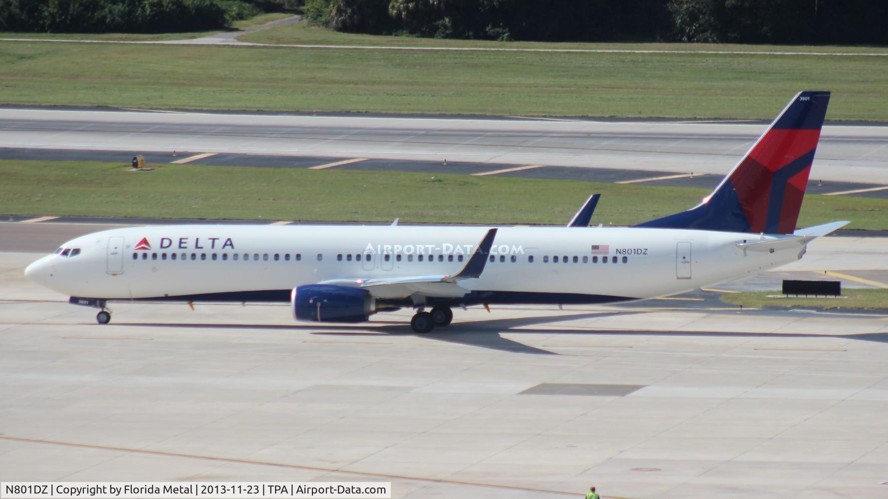 N801DZ, 2013 Boeing 737-932/ER C/N 31912, Delta 737-900