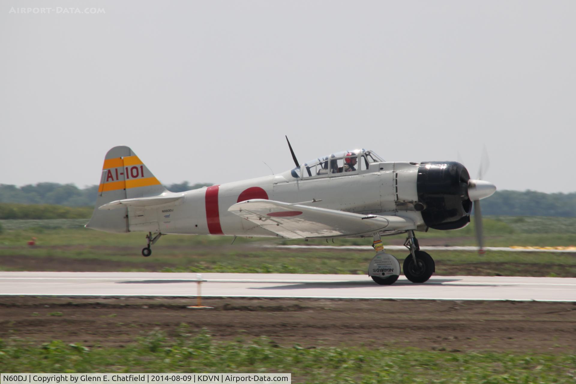 N60DJ, 1952 Canadian Car & Foundry Harvard Mk.4 C/N CCF4-264, At the Quad Cities Air Show
