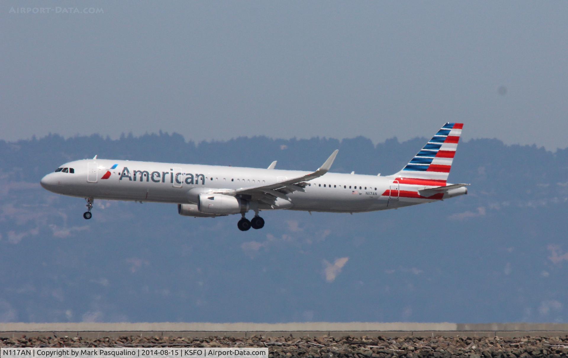 N117AN, 2014 Airbus A321-231 C/N 6094, Airbus A321
