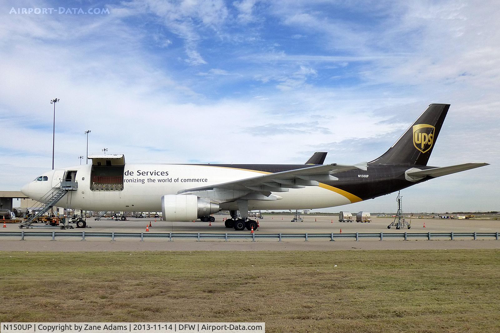 N150UP, 2003 Airbus A300F4-622R C/N 833, UPS Airbus at DFW Airport
