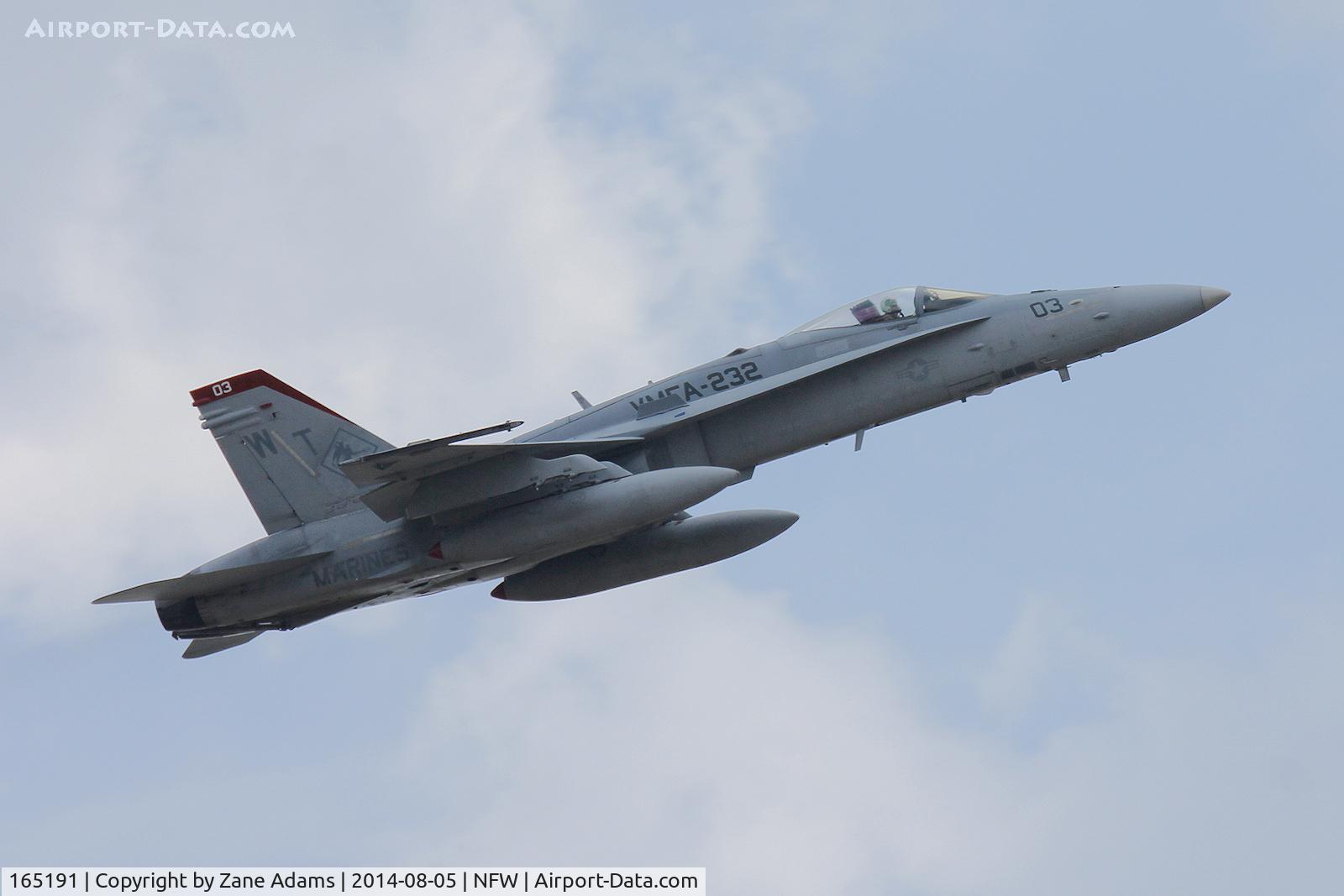 165191, McDonnell Douglas F/A-18C Hornet C/N 1331/C416, At NAS Fort Worth