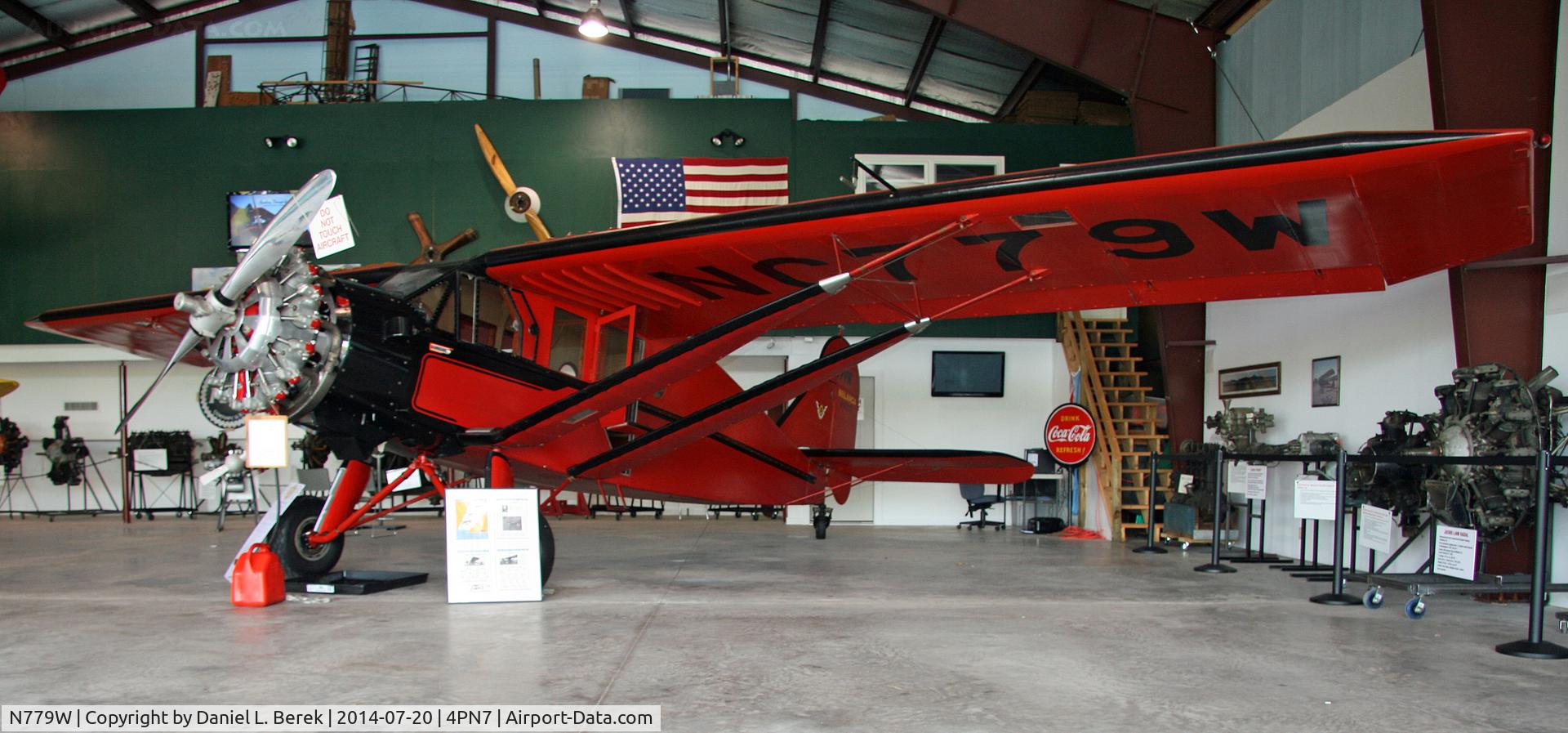 N779W, 1930 Bellanca CH-400 Skyrocket C/N 617, This beauty is one of only two examples of the Skyrocket existing, the other being at the Virginia Aviation Museum.  Of the two, this is the more genuine.