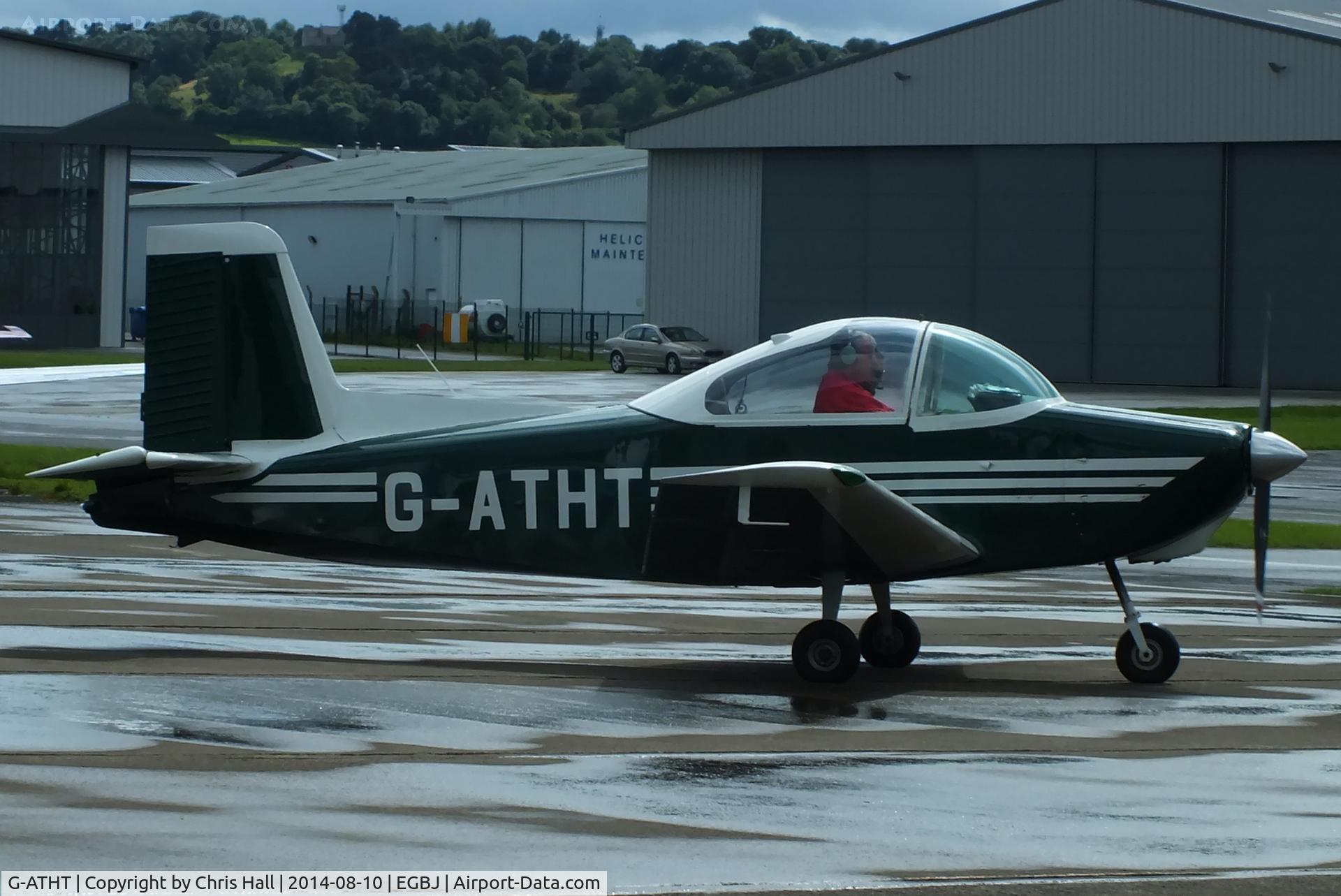 G-ATHT, 1965 Victa Airtourer 115 C/N 120, Staverton resident