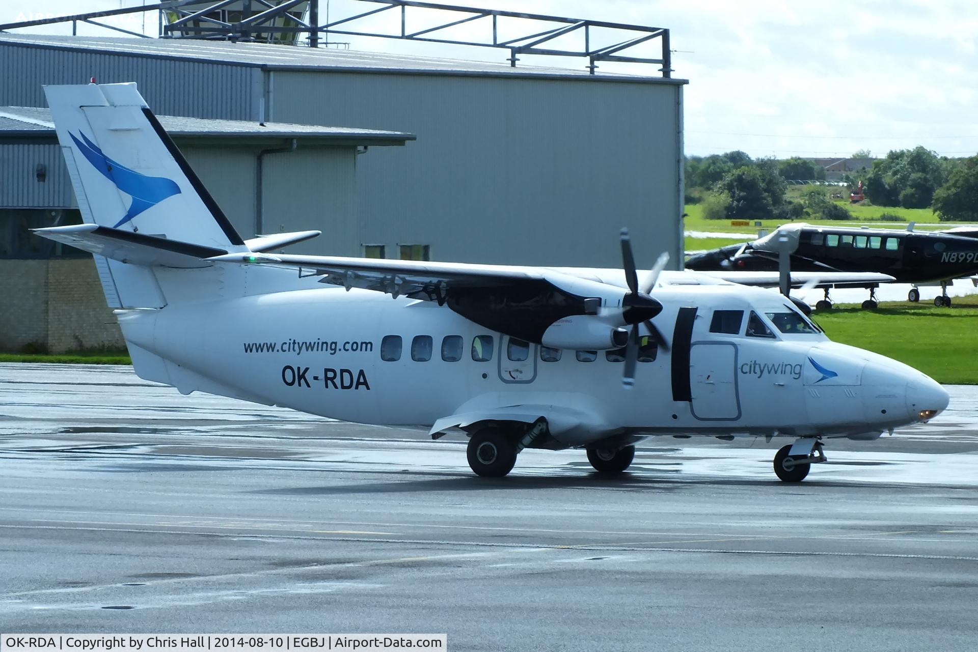 OK-RDA, 1986 Let L-410UVP-E5 Turbolet C/N 861813, citywing