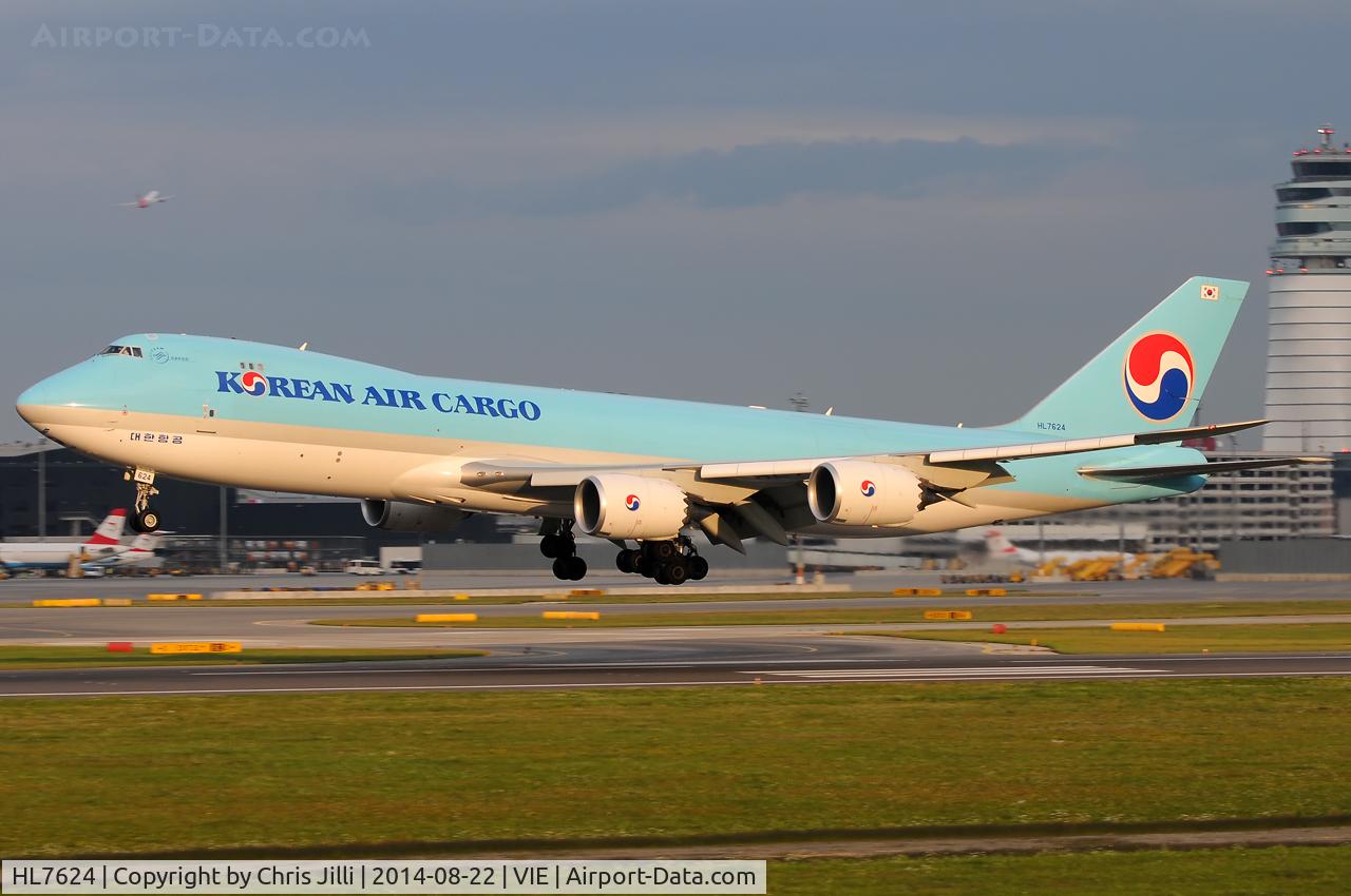 HL7624, 2013 Boeing 747-8B5F C/N 37656, Korean Air Cargo