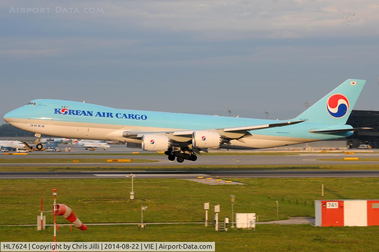HL7624, 2013 Boeing 747-8B5F C/N 37656, Korean Air Cargo