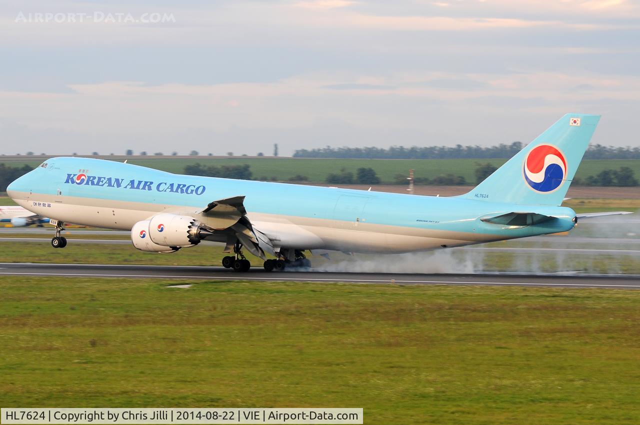 HL7624, 2013 Boeing 747-8B5F C/N 37656, Korean Air Cargo