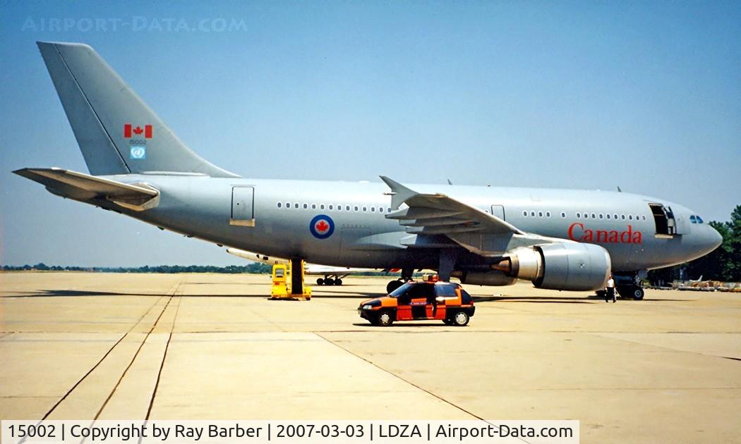 15002, 1988 Airbus CC-150 Polaris (A310-304(F)) C/N 482, Airbus A310-304 [482] (Canadian Armed Forces) Zagreb~9A 18/06/1996