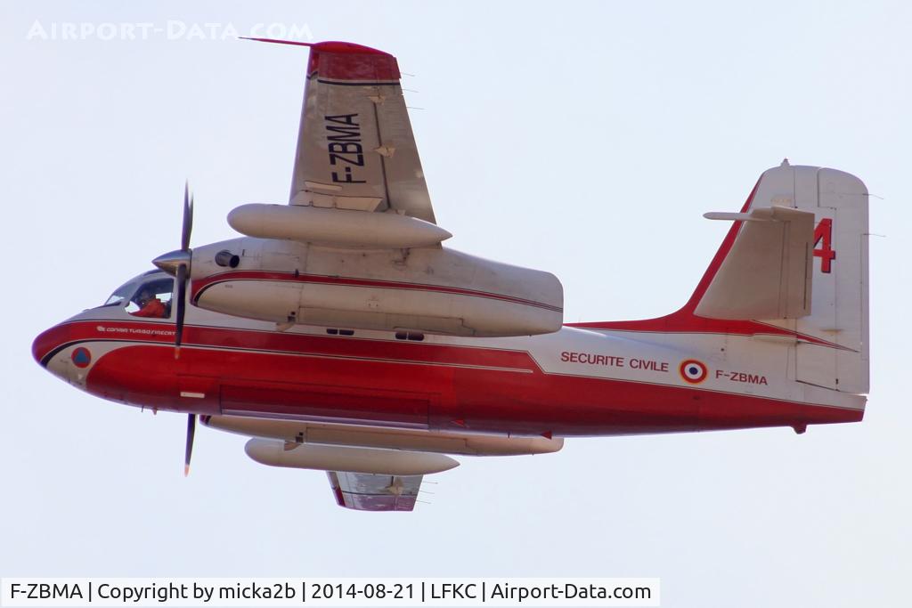 F-ZBMA, Grumman Conair S-2T Turbo Firecat C/N 461/021, In flight