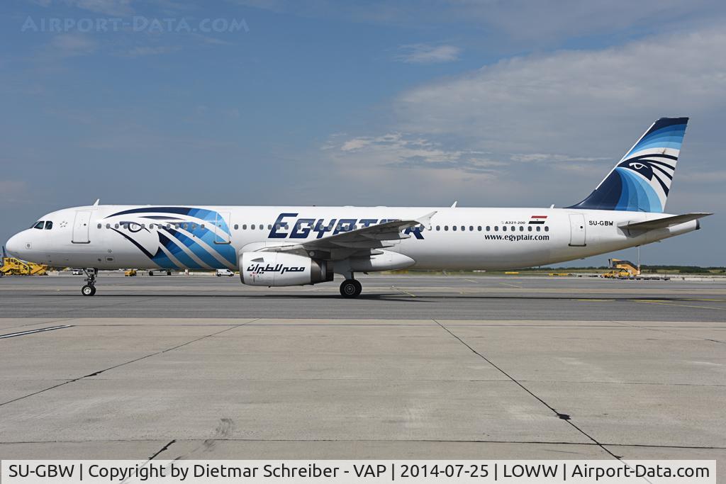 SU-GBW, 1997 Airbus A321-231 C/N 725, Egypt Air Airbus 321