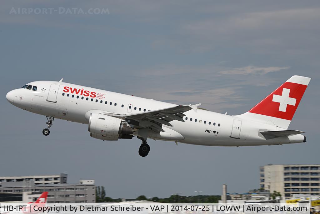 HB-IPT, 1997 Airbus A319-112 C/N 727, Swiss Airbus 319